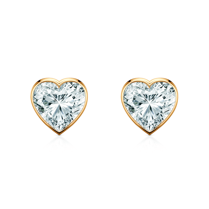 Kolczyki Pure: złoto, diamenty