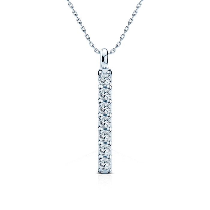 Naszyjnik Share Your Love: białe złoto, diamenty laboratoryjne