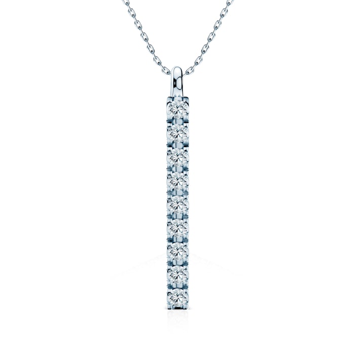 Naszyjnik Share Your Love: białe złoto, diamenty laboratoryjne