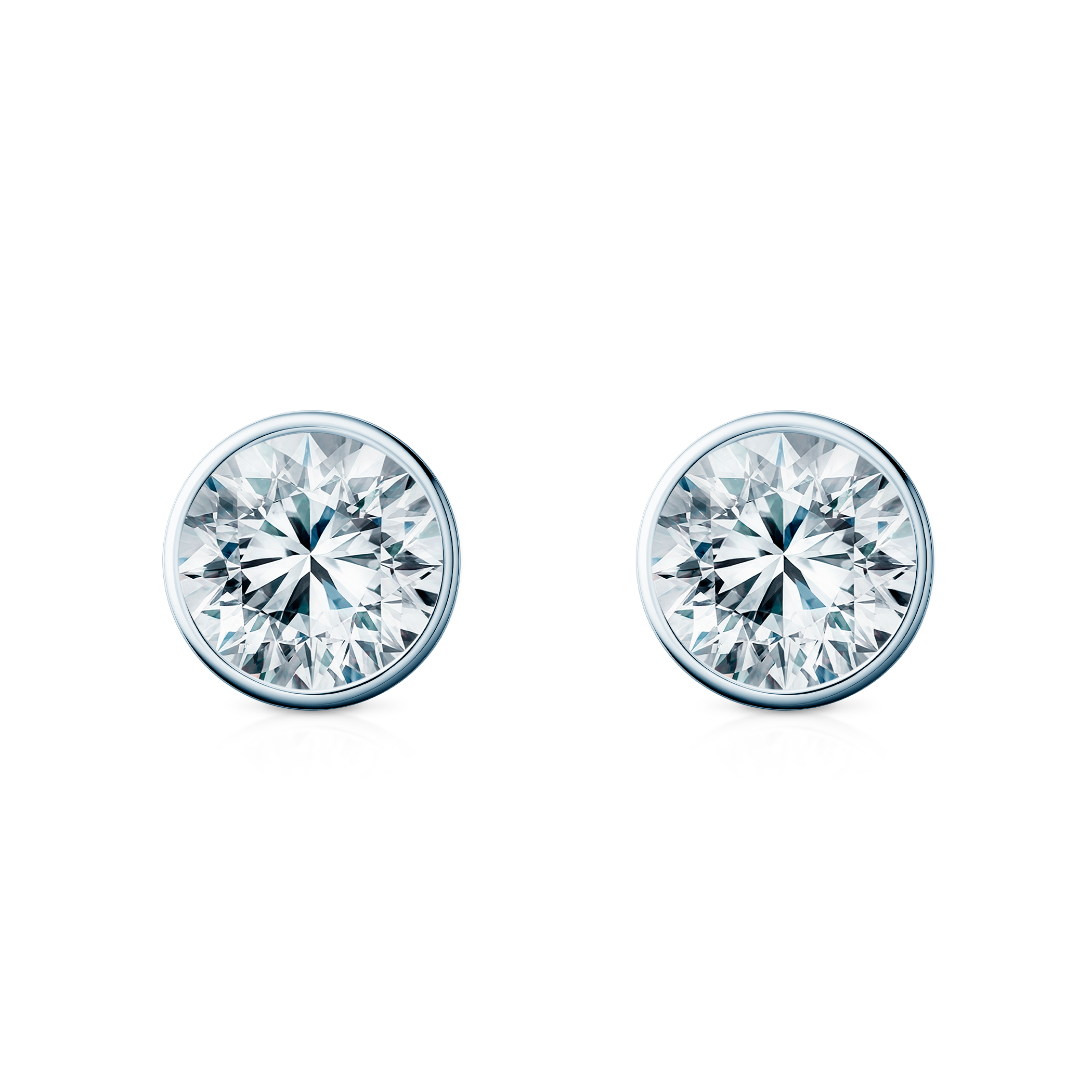 Kolczyki The Journey: białe złoto, diamenty laboratoryjne