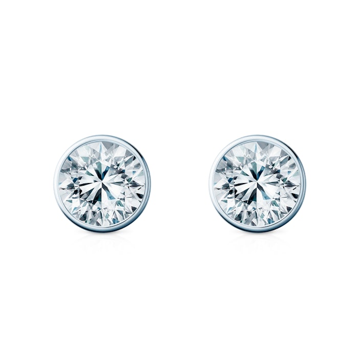 Kolczyki The Journey: białe złoto, diamenty laboratoryjne