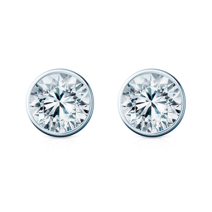 Kolczyki The Journey: białe złoto, diamenty laboratoryjne