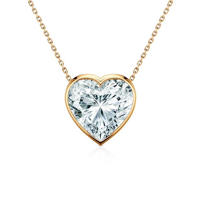 Naszyjnik Pure: złoty, diament