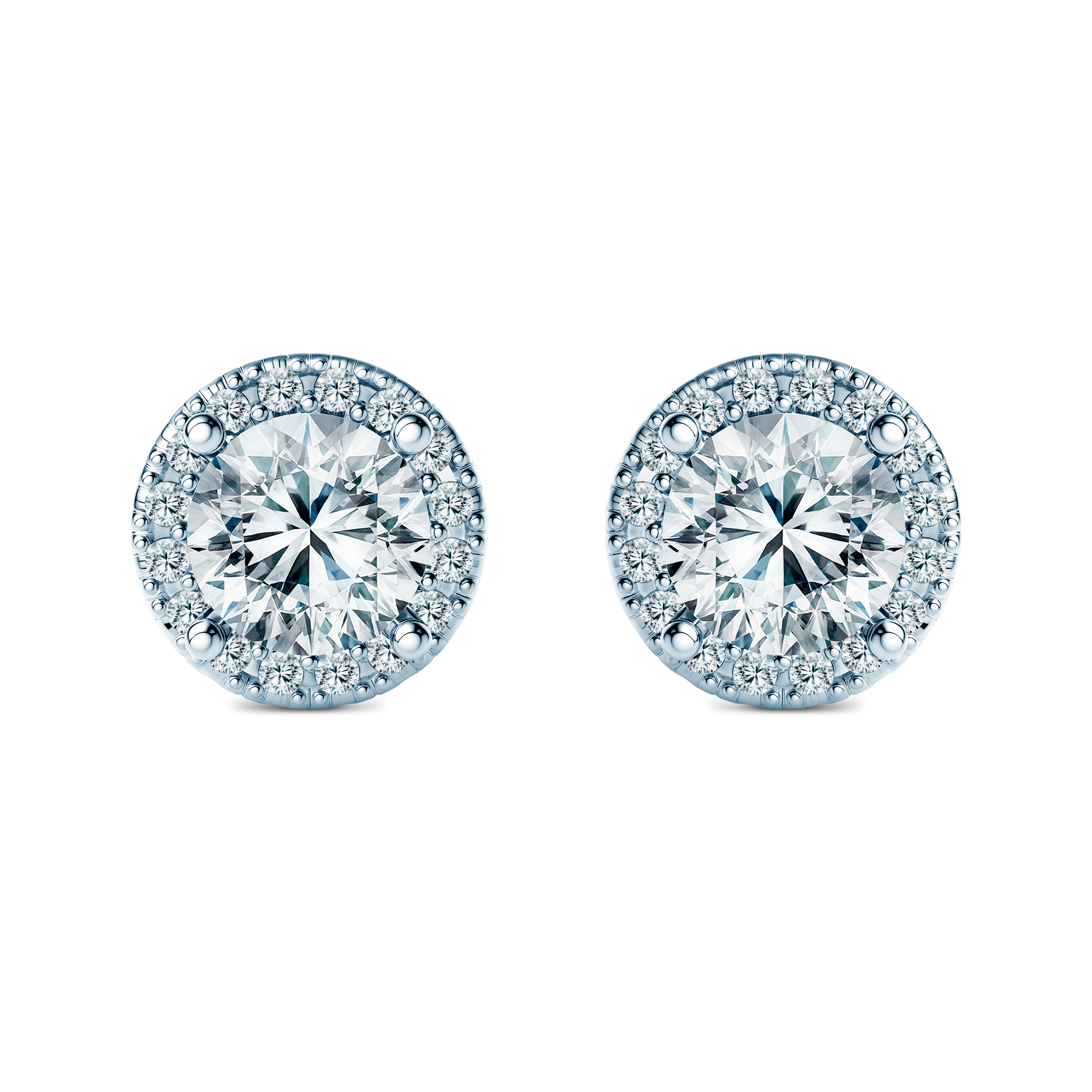 Kolczyki This is Love: białe złoto, diamenty laboratoryjne