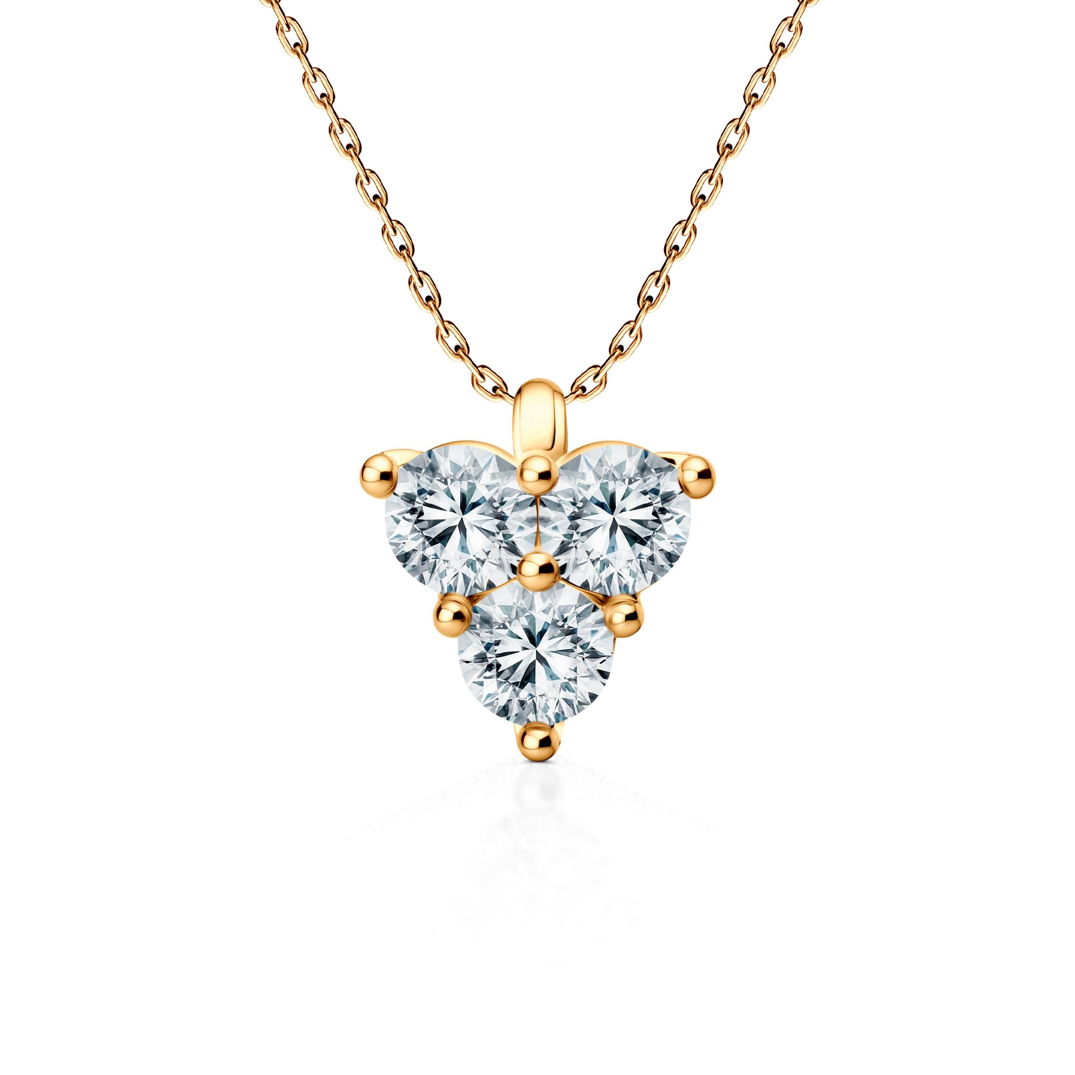 Naszyjnik Fairytale: złoty, diamenty