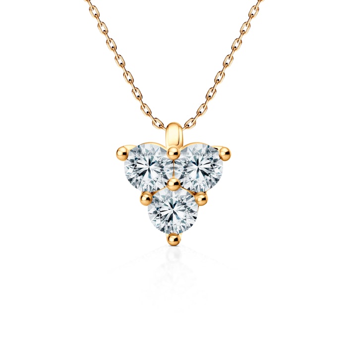 Naszyjnik Fairytale: złoty, diamenty