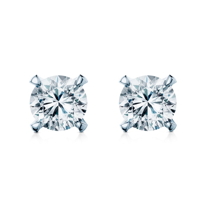 Kolczyki Share Your Love: białe złoto, diamenty 