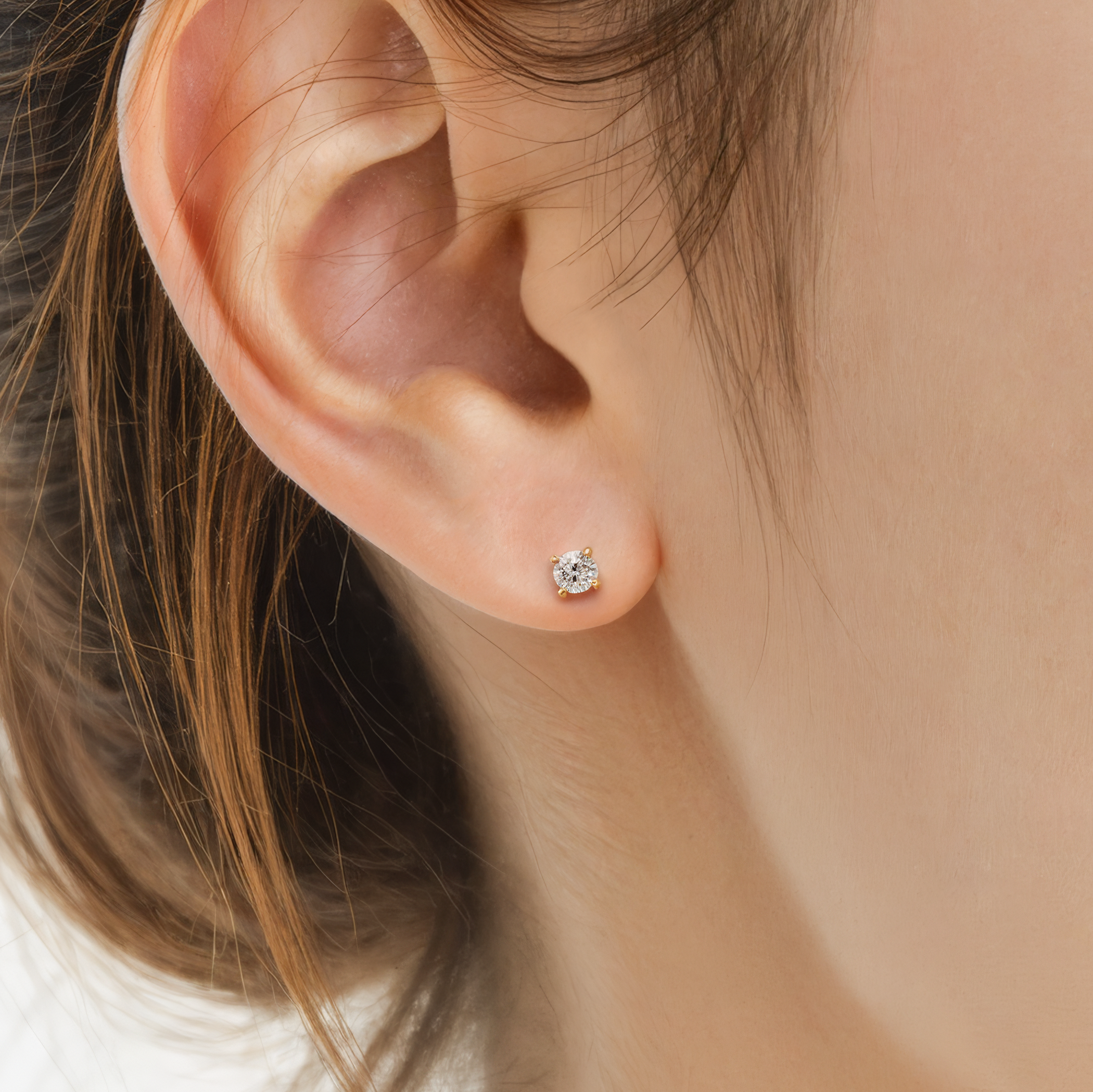 Ohrringe Share Your Love: Gold, Diamanten - 5