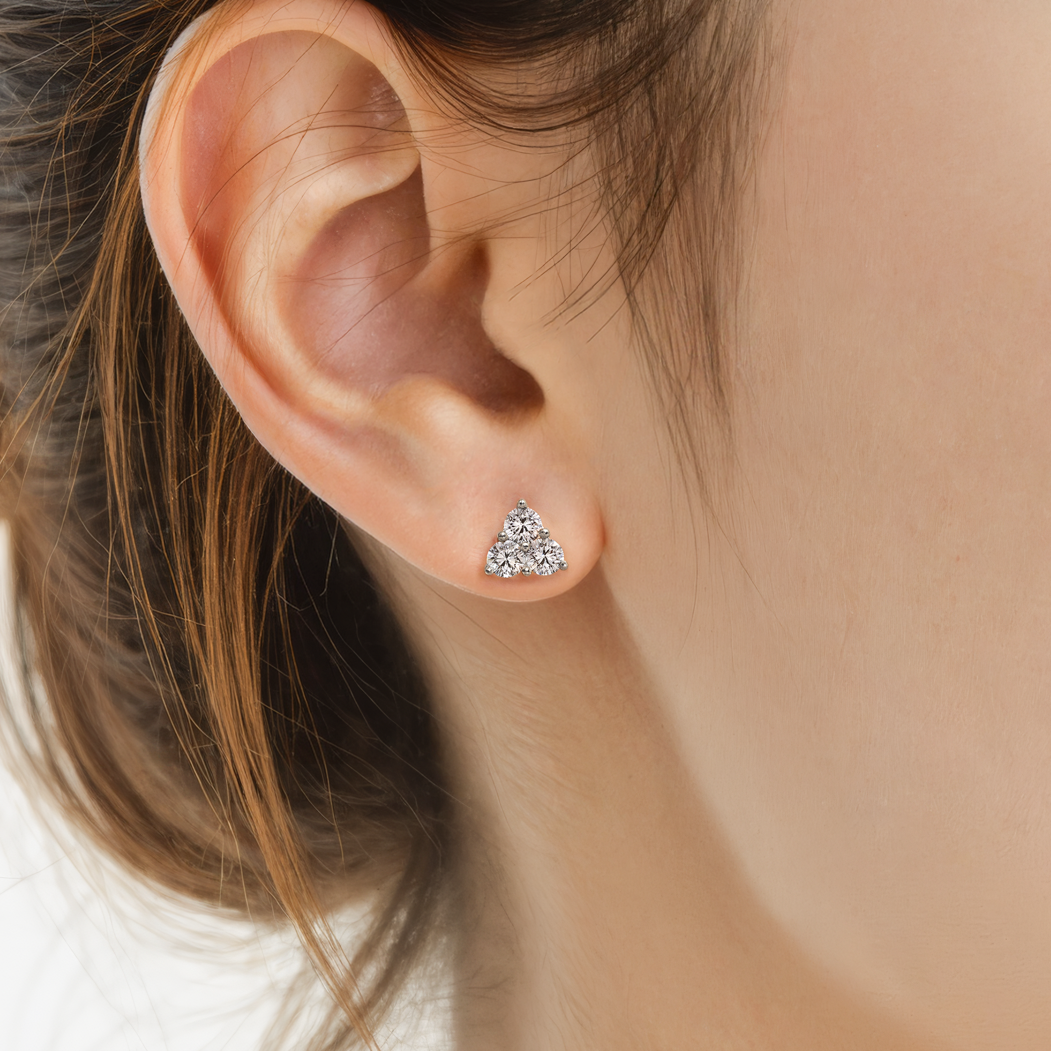 Ohrringe Fairytale: Weißgold, Diamanten - 5