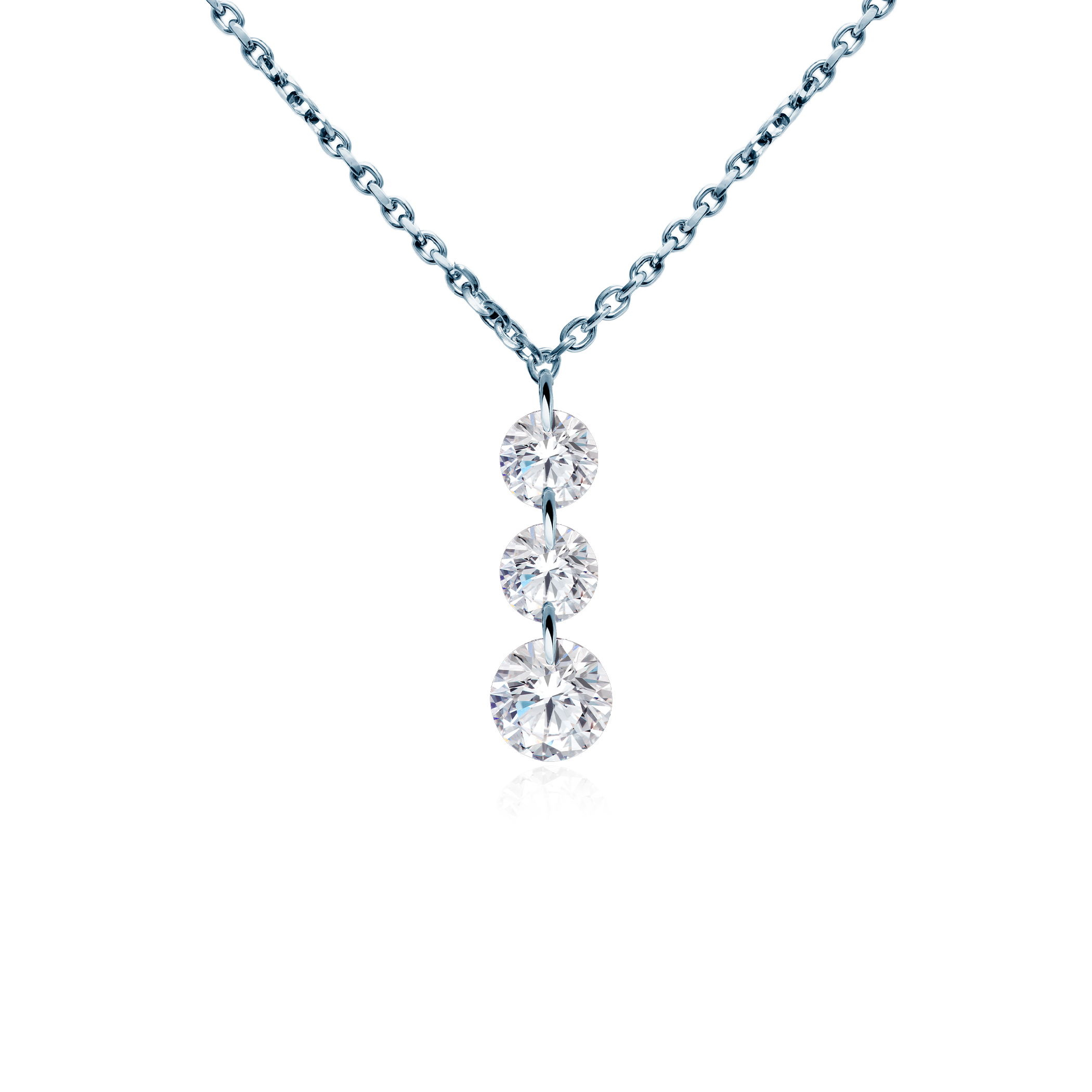 Náhrdelník Eterniàle: striebro, zirkóny