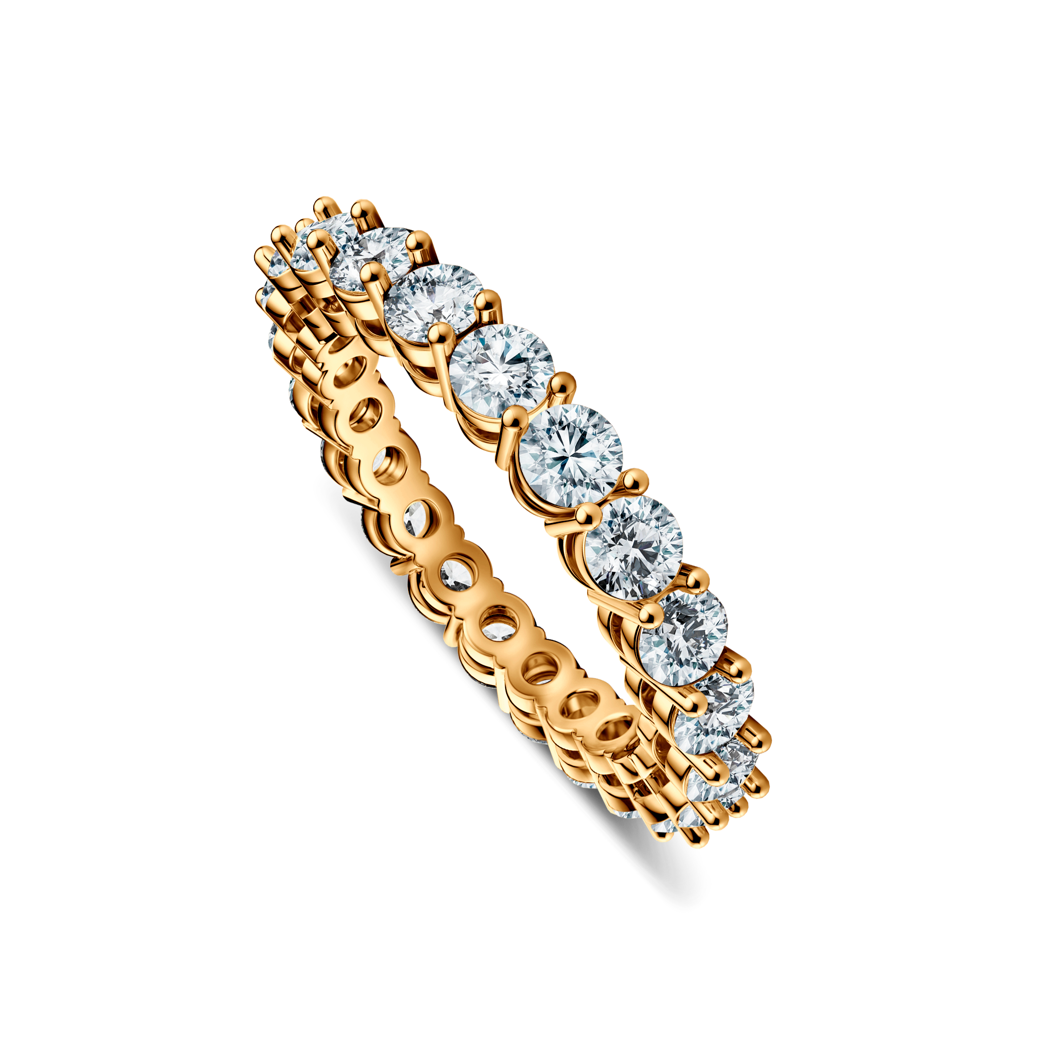 Verlobungsring Savicki: Gold, Labordiamanten