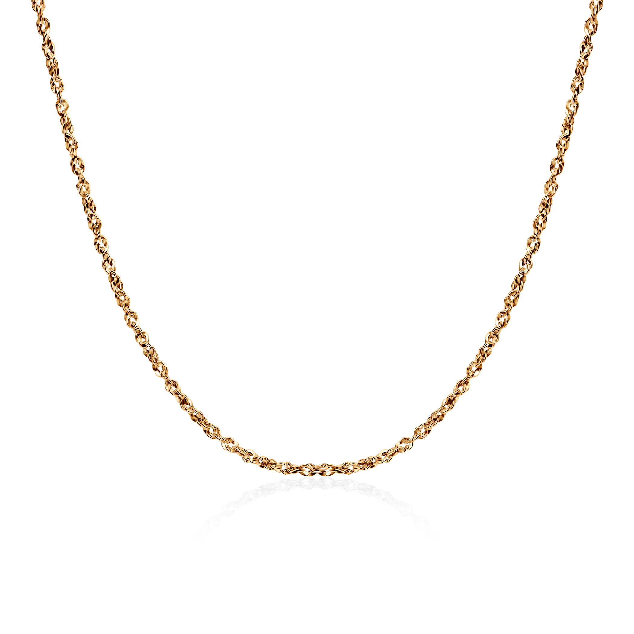 Kette Savicki 5,3 mm: Gold 585, Iridia-Kette