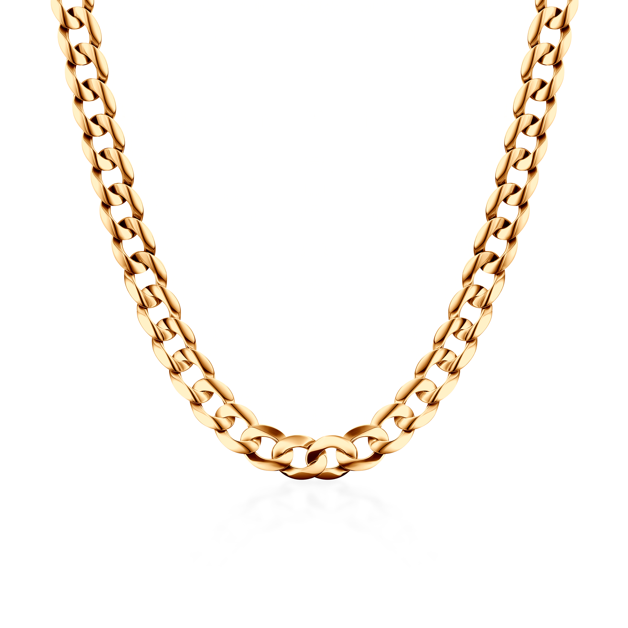 Kette Savicki 8,00 mm: Gold 585, Panzerkette