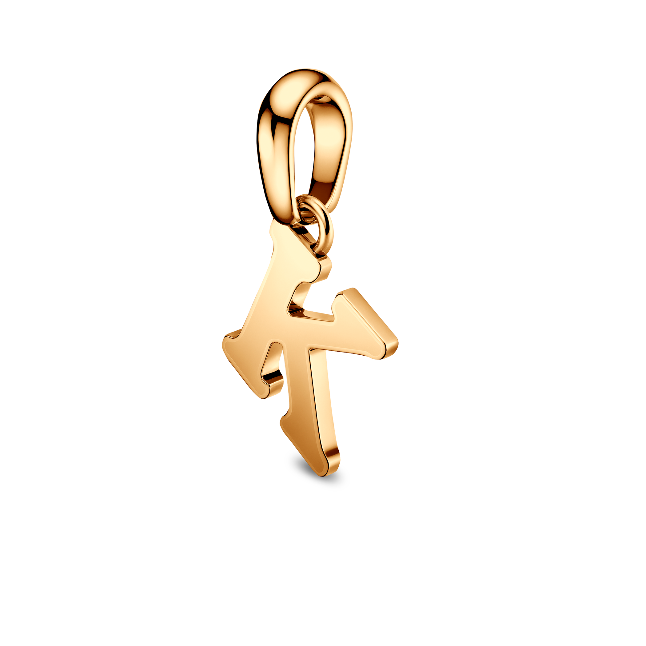 Zawieszka Litera K SAVICKI: złota