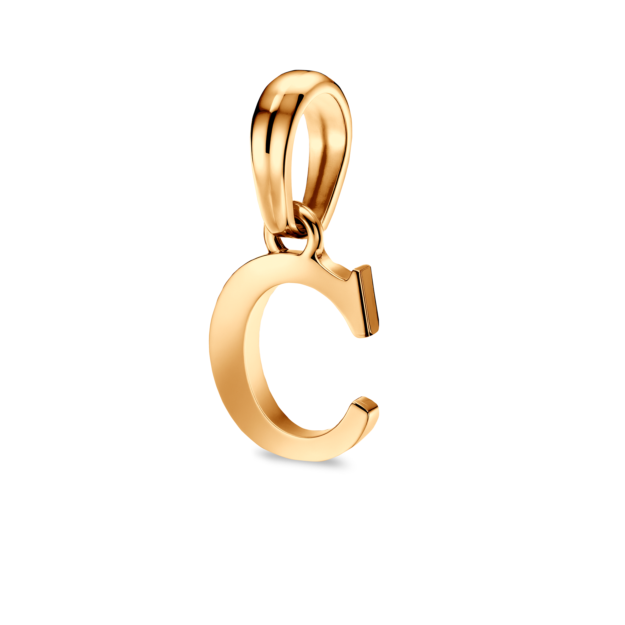 Anhänger SAVICKI Buchstabe C: Gold - 3