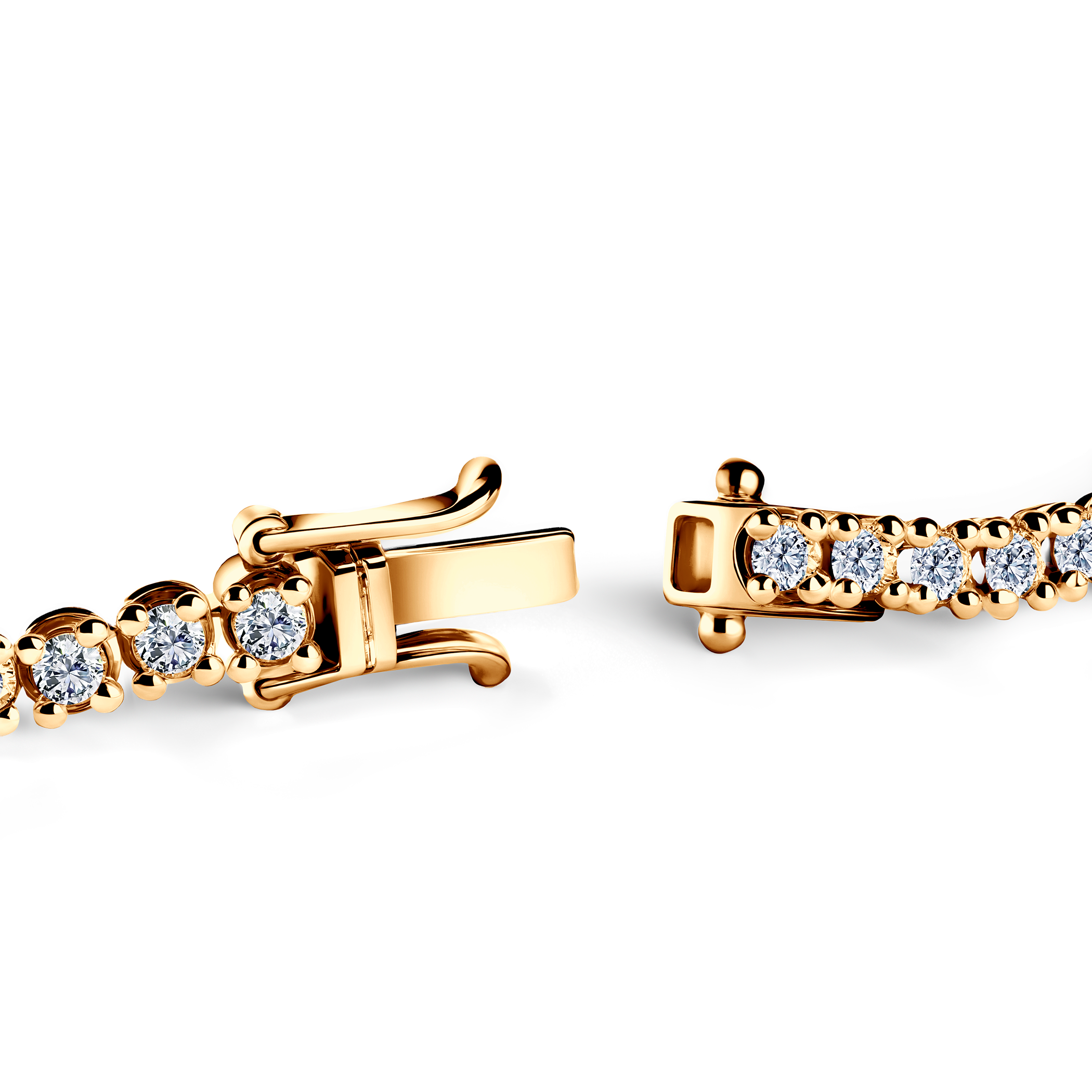 Tennisarmband The Light 3,2 mm: Gold, Diamanten