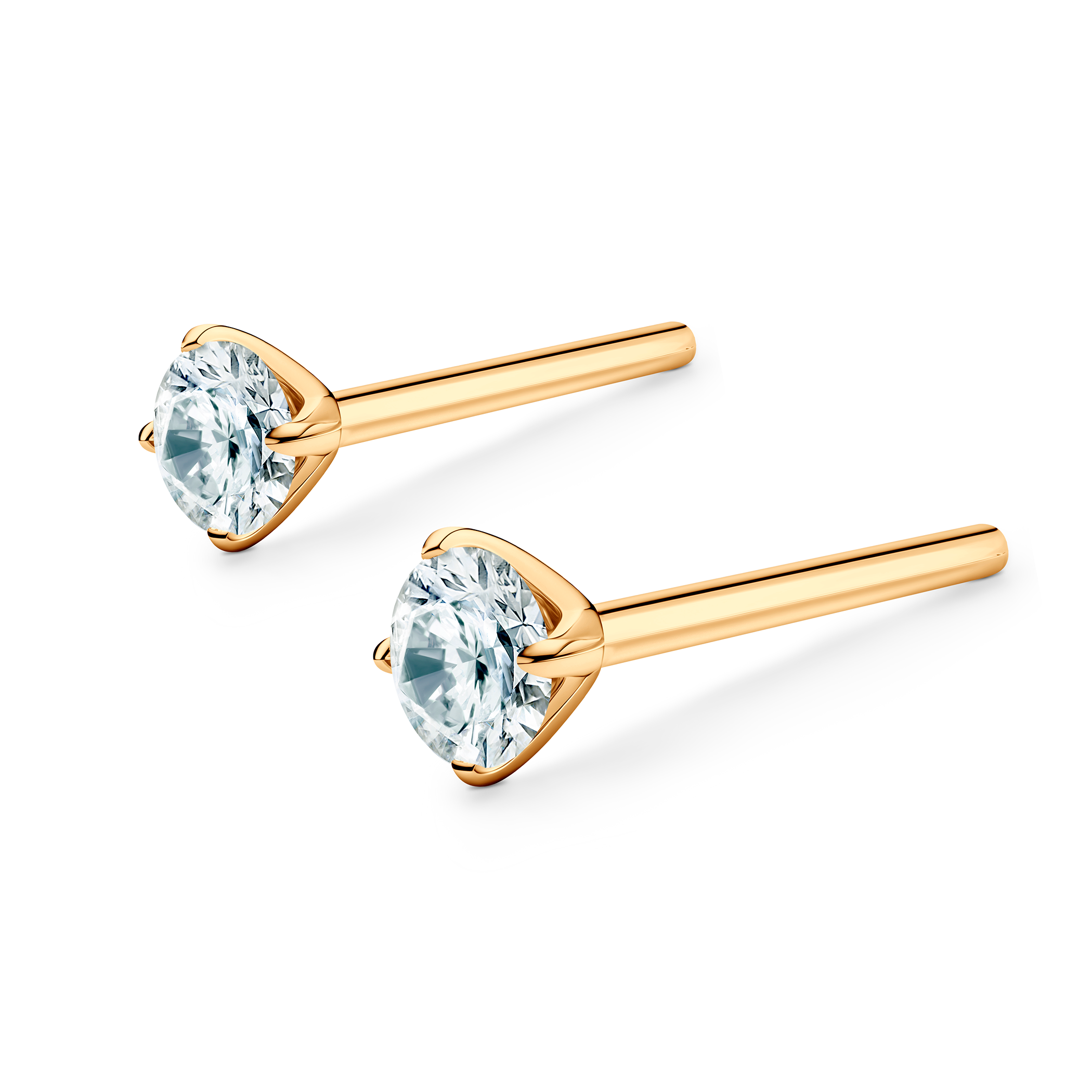 Ohrringe The Light: Gold, Diamanten