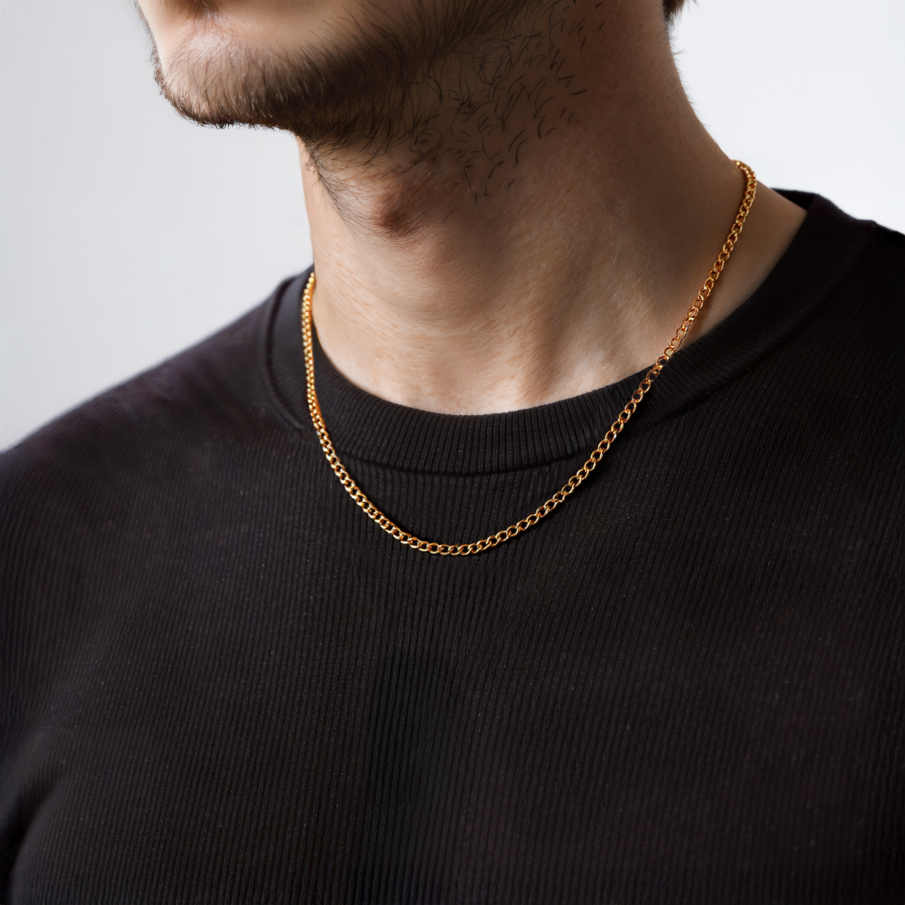 Kette Savicki 1,55 mm: Gold 585, Panzerkette - 6