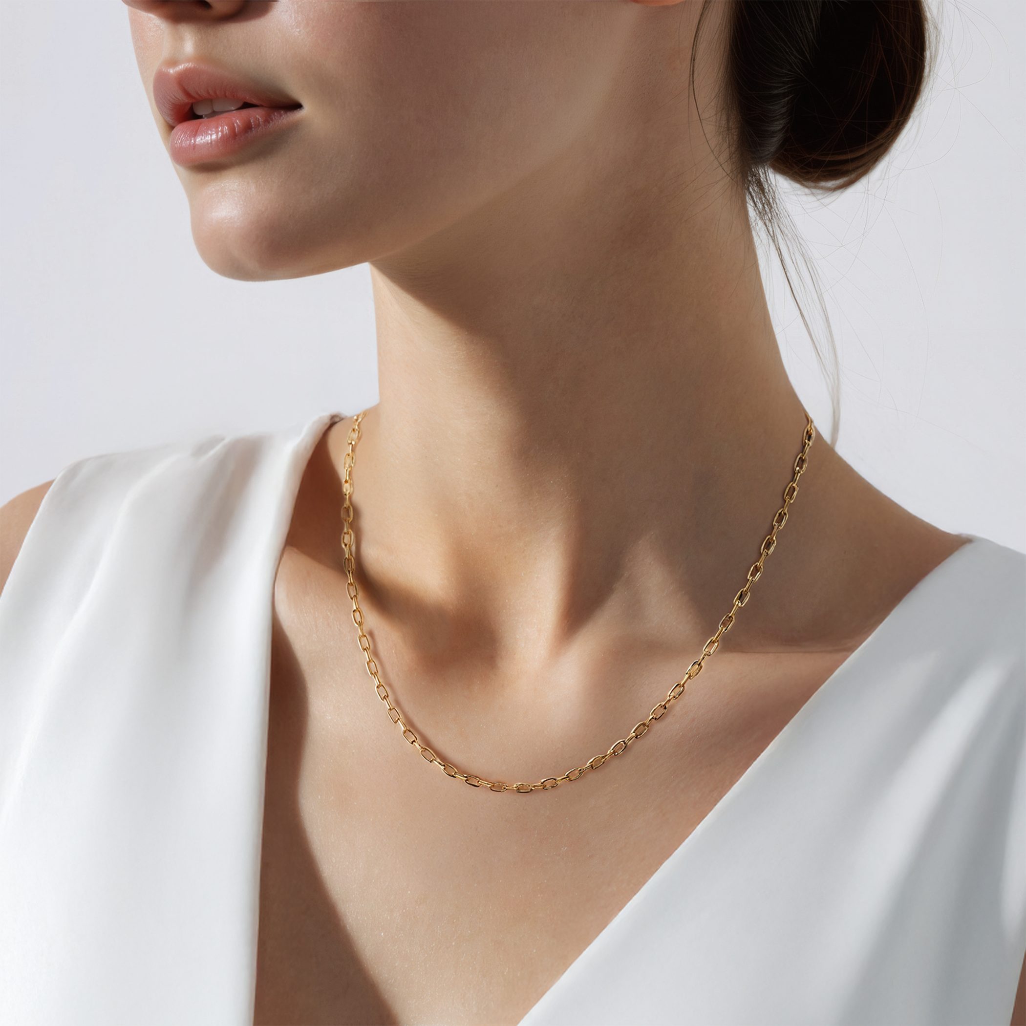 Łańcuszek Savicki 1,5mm: złoty 585, ankier - 5