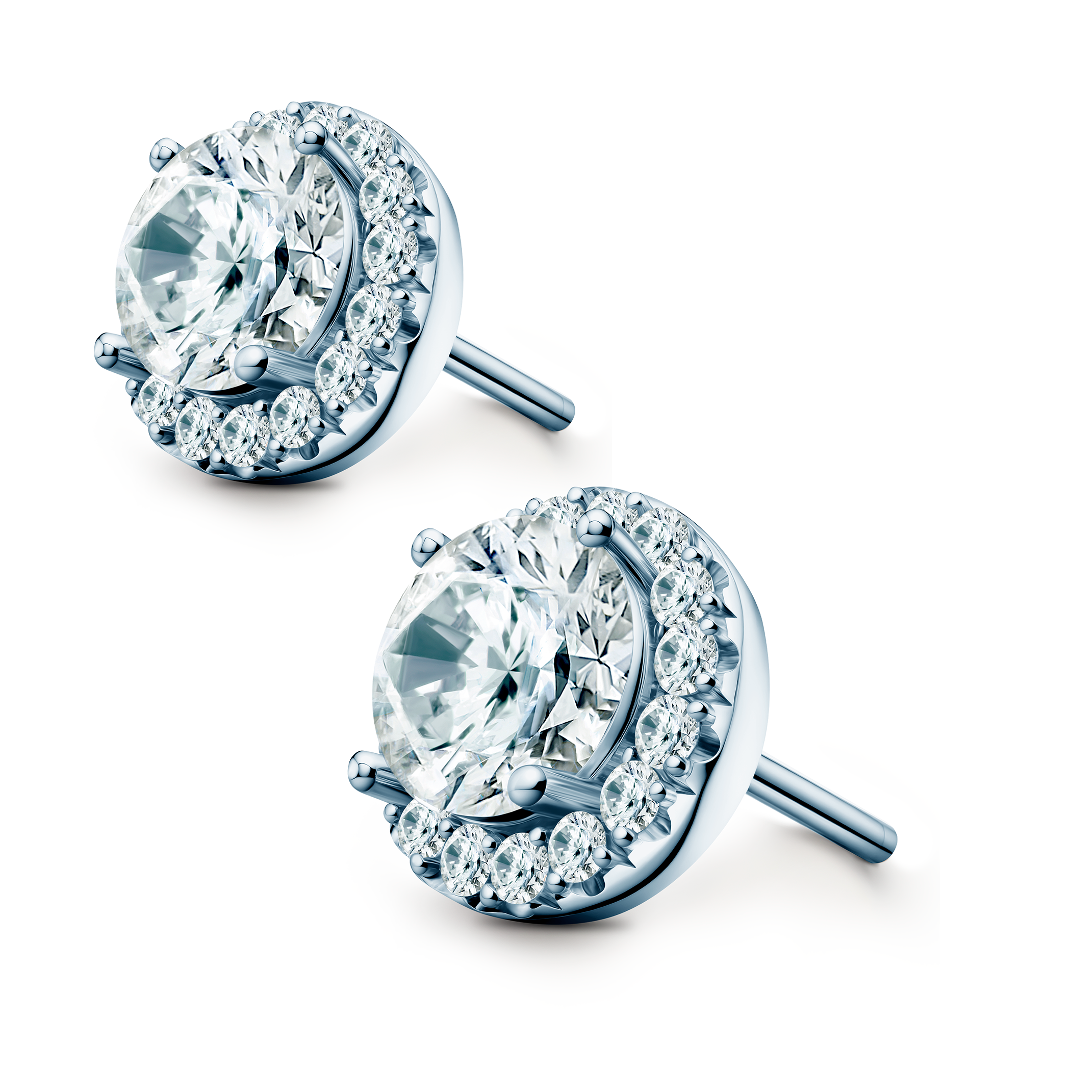 Kolczyki This is Love: białe złoto, diamenty laboratoryjne - 3