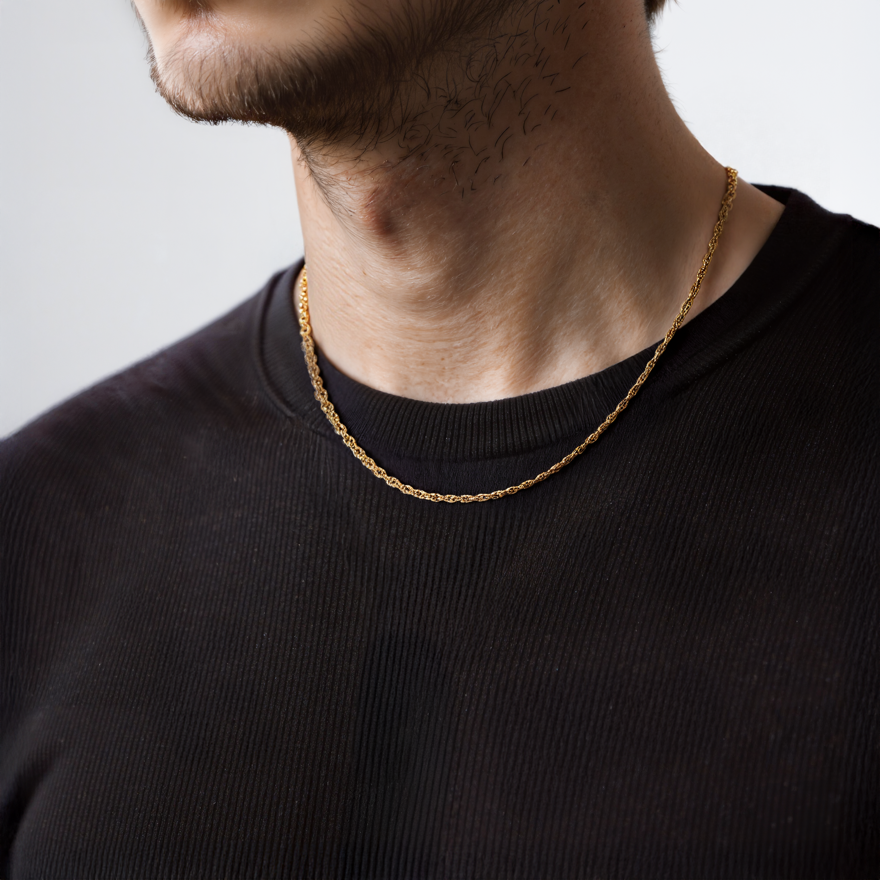 Kette Savicki 2,5 mm: Gold 585, Iridia-Kette - 6