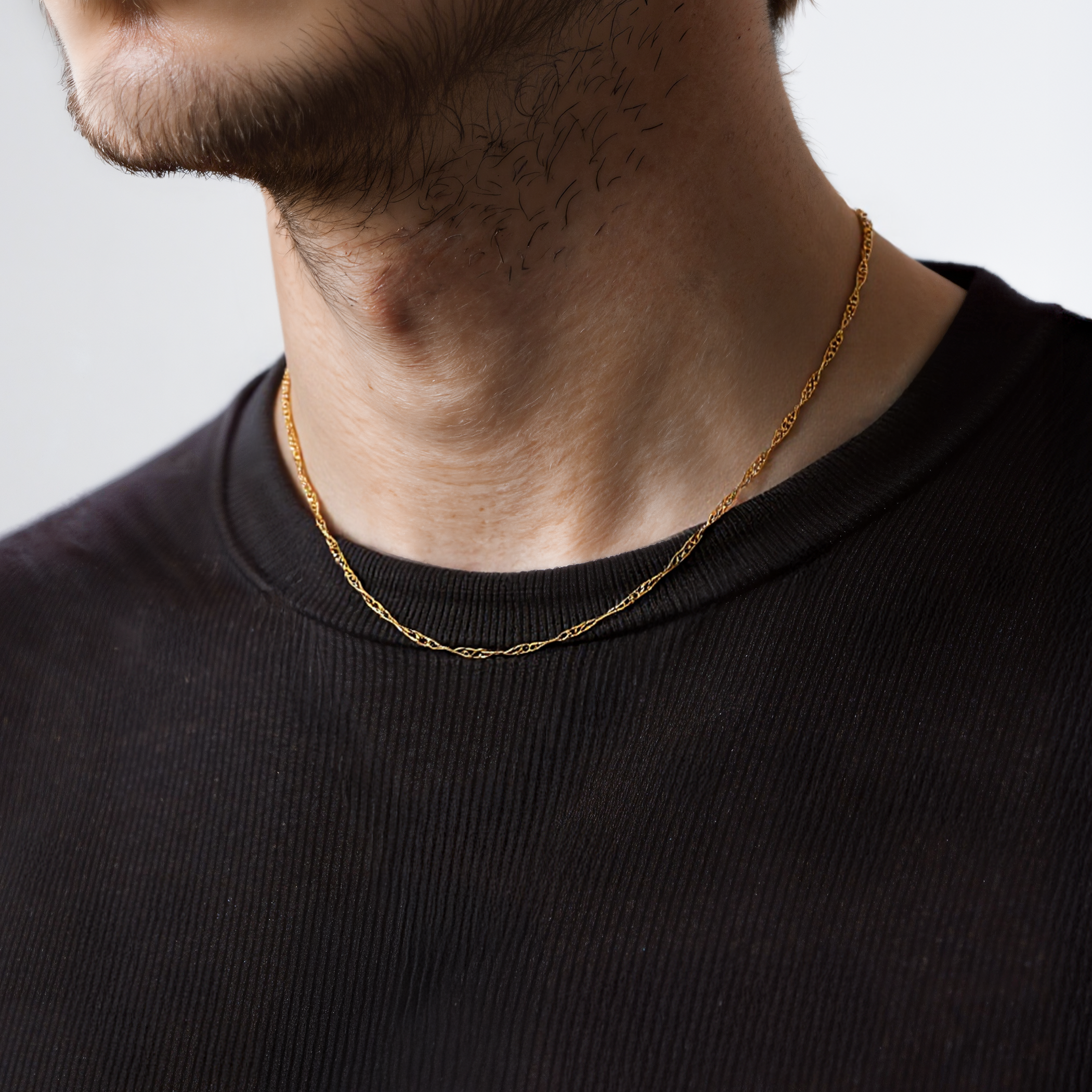 Kette SAVICKI 1,5 mm: Gold 585, Singapurkette