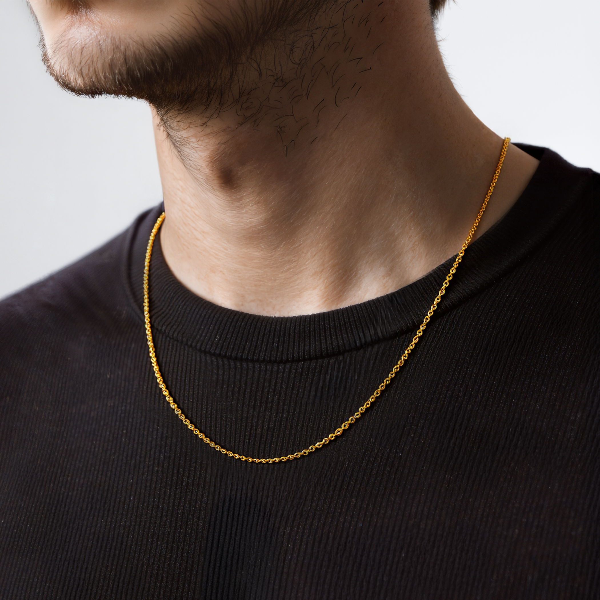 Kette Savicki 2 mm: Gold 585, Rolo-Kette - 5