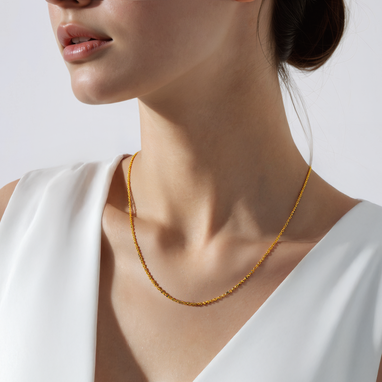 Kette Savicki 2 mm: Gold 585, Rolo-Kette - 6