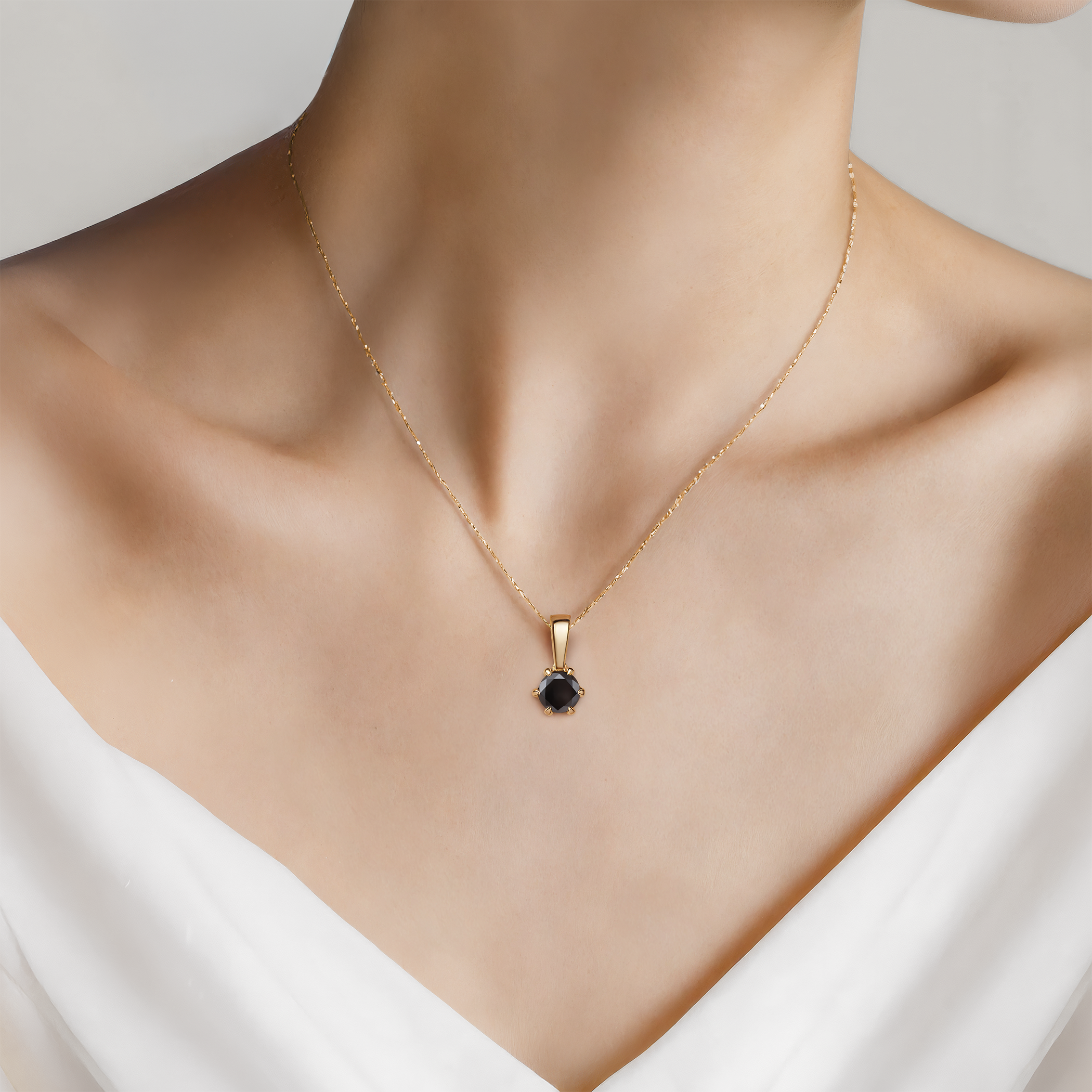 Zawieszka The Journey: złota, czarny diament  - 5