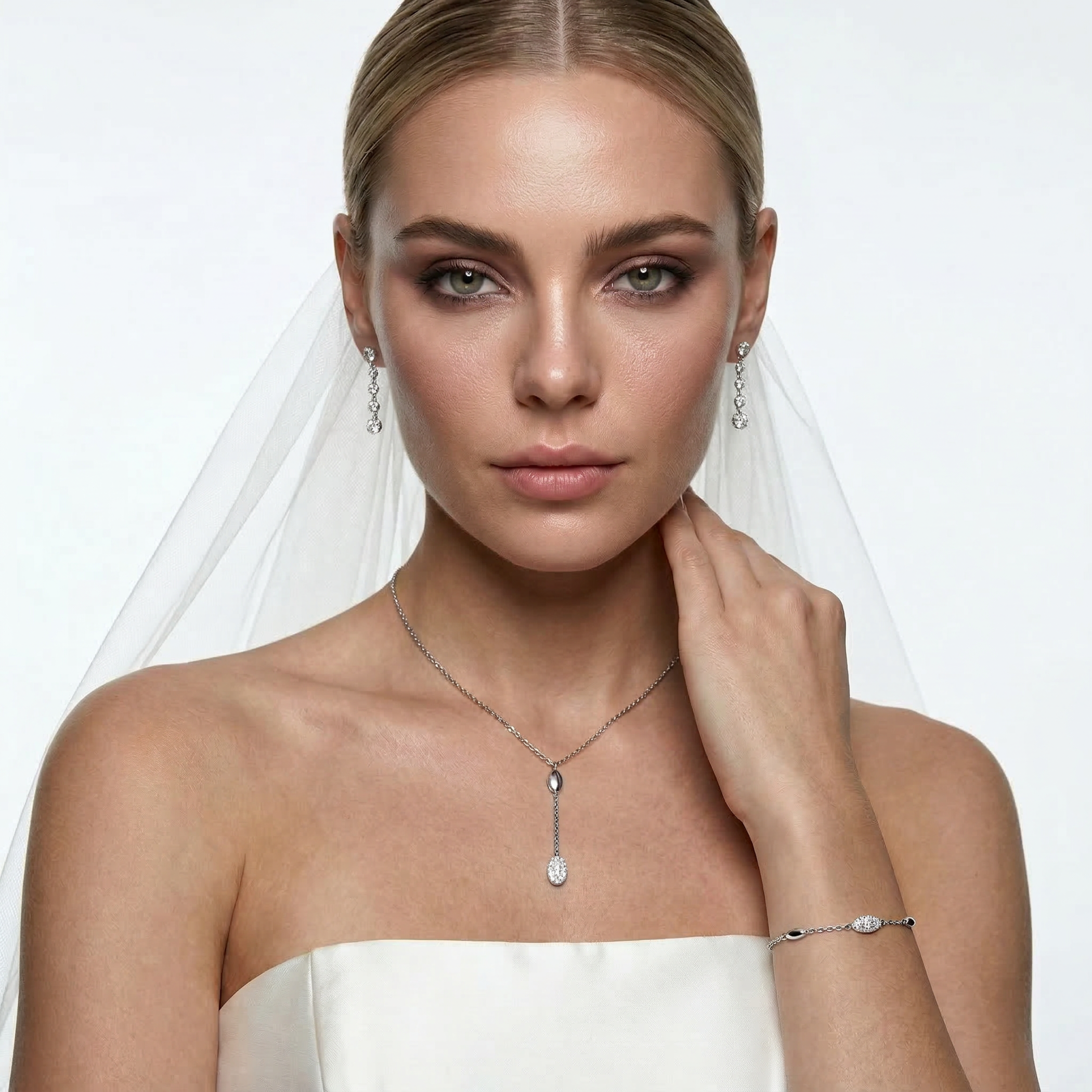 Halskette Eterniàle, Silber, Zirkonia - 4