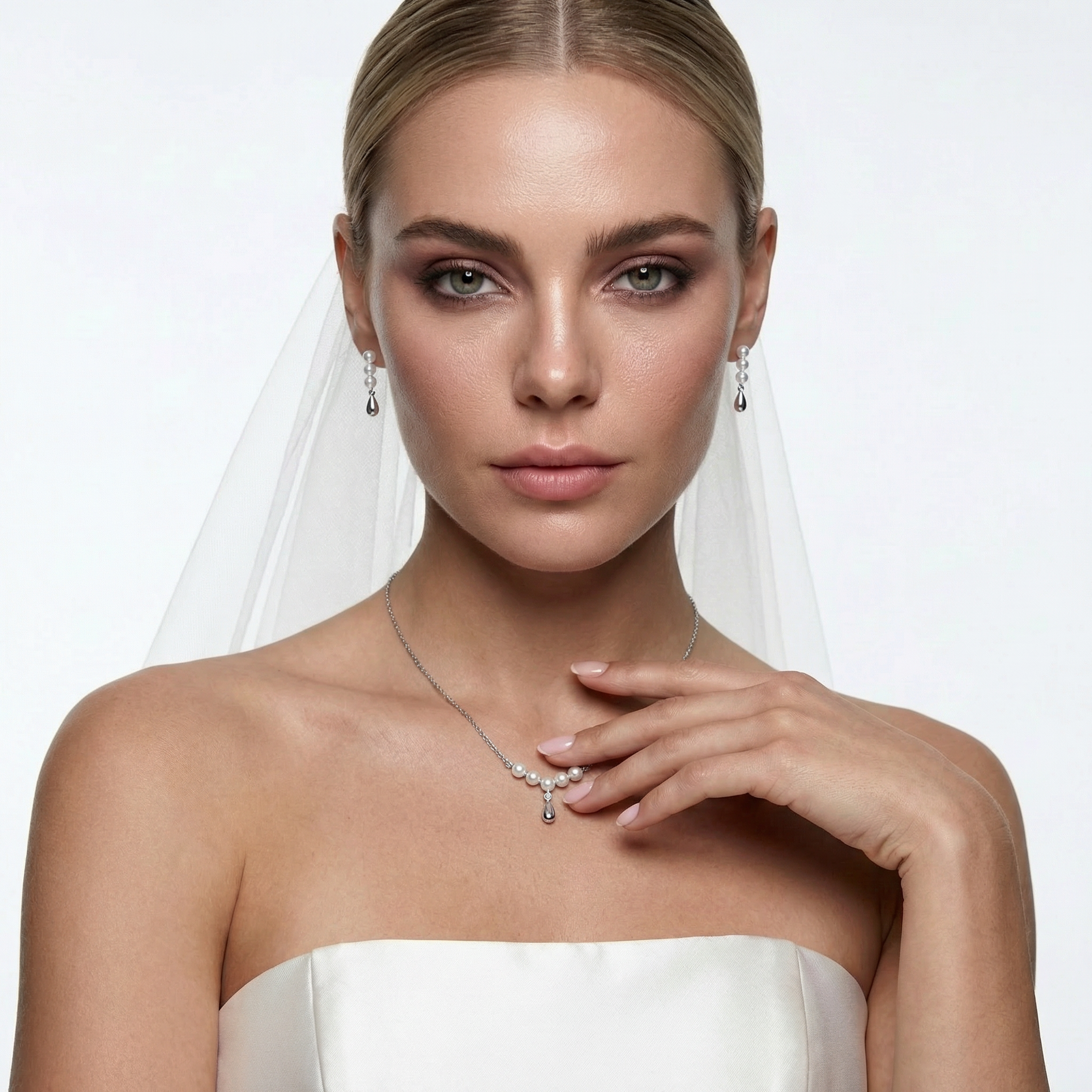 Halskette Eterniàle, Silber, Perlen - 4