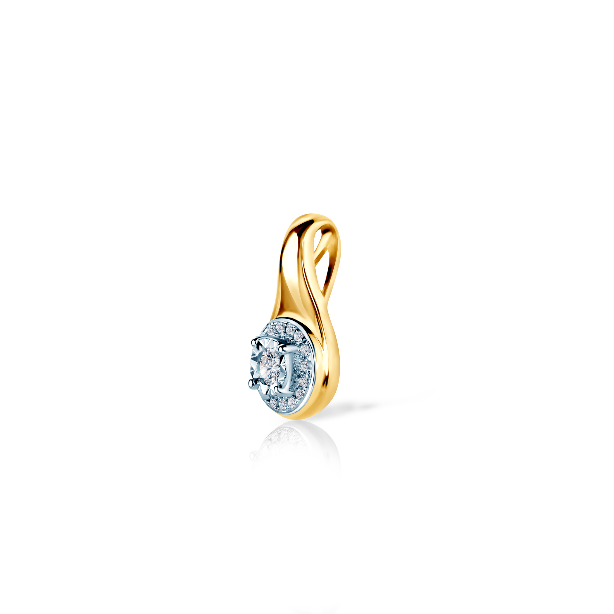 Zawieszka Savicki: złota, diamenty - 3