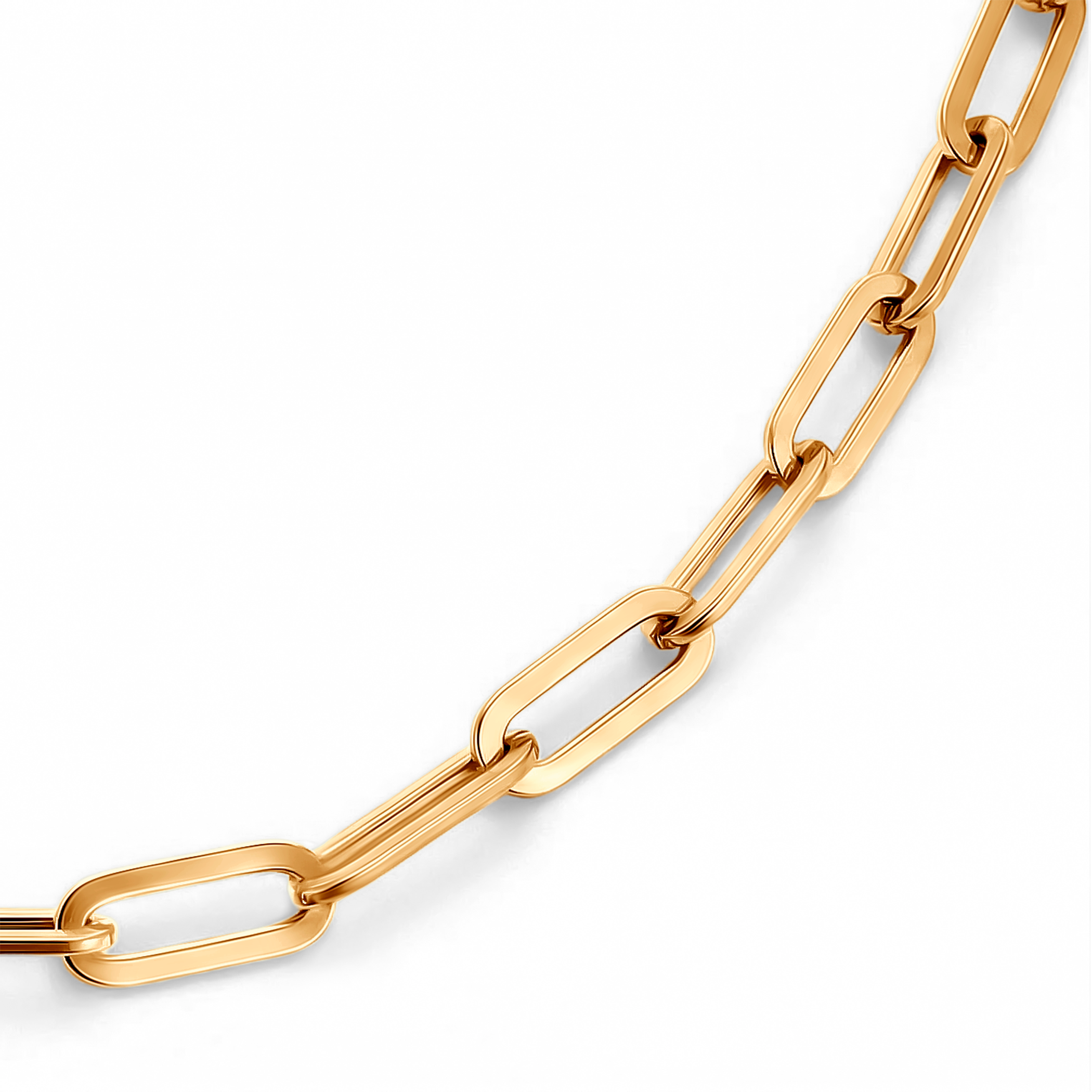 Łańcuszek Savicki 2,8mm: złoty 585, spinacz - 4