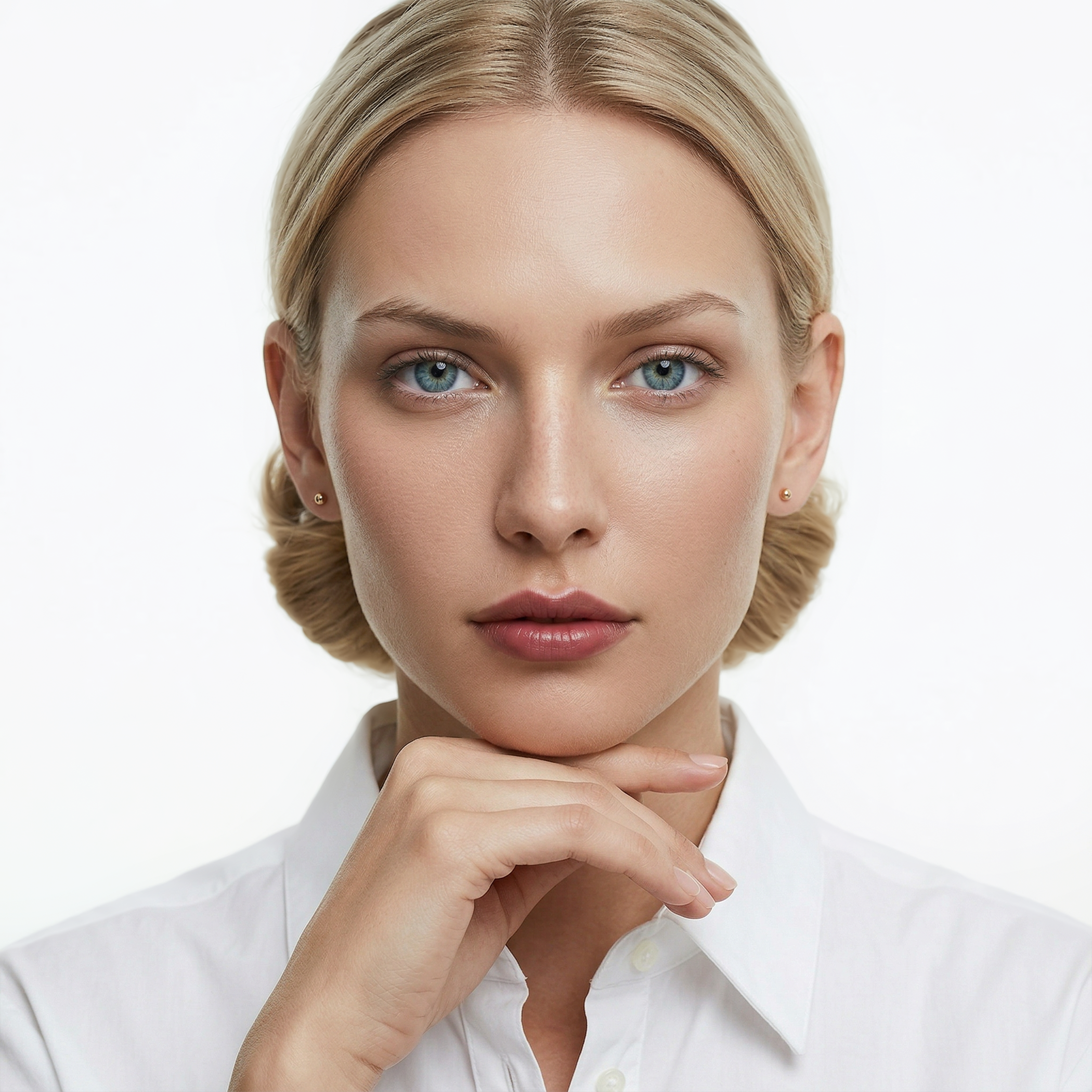 Kolczyki kulki Savicki: Super lekkie złote (585) 5mm - 5