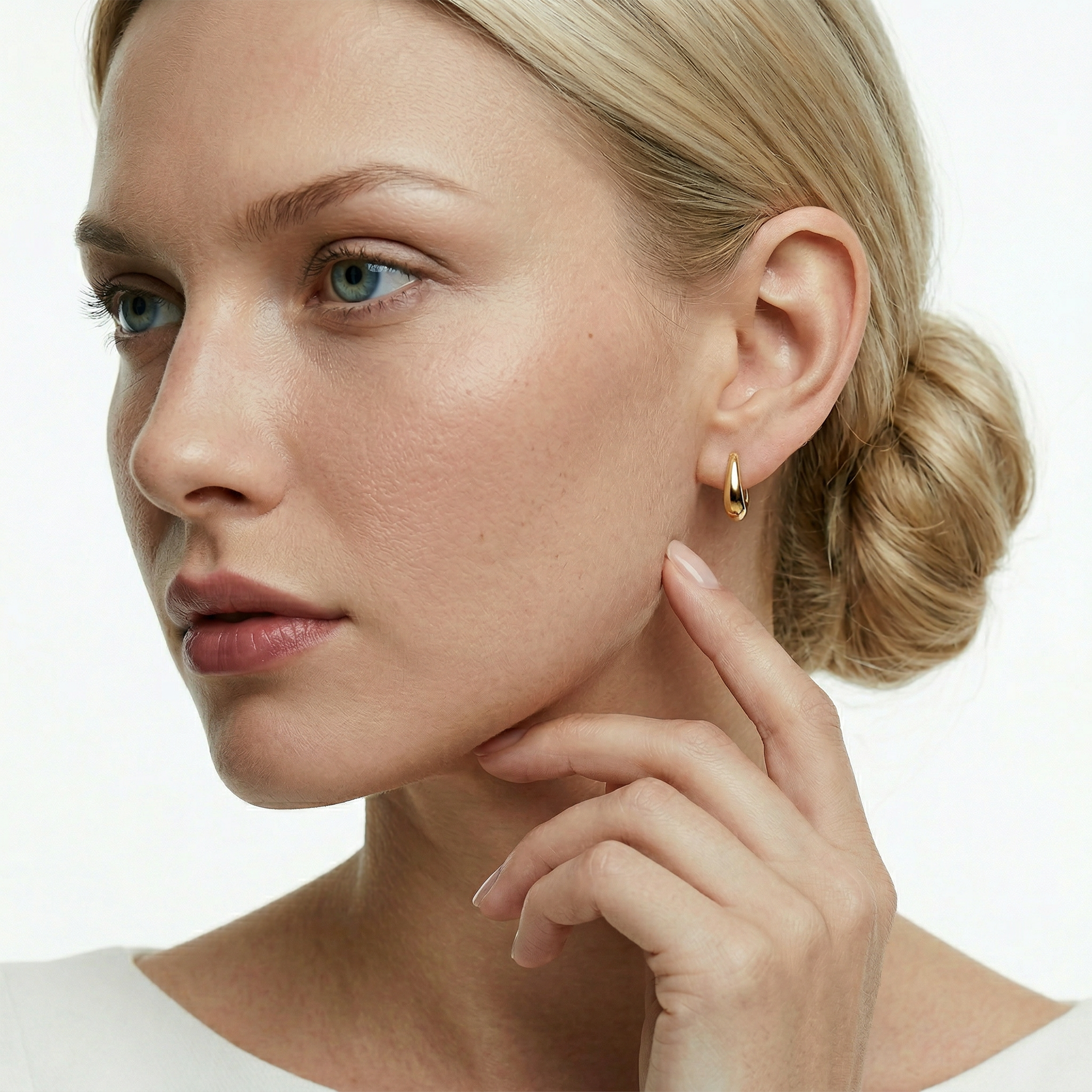 Kolczyki łezki Savicki: złote (585) - 5