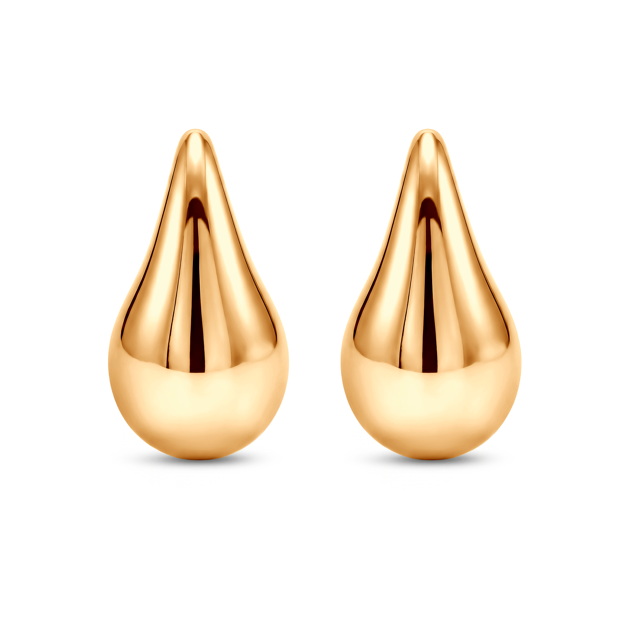 Kolczyki krople Savicki: złote