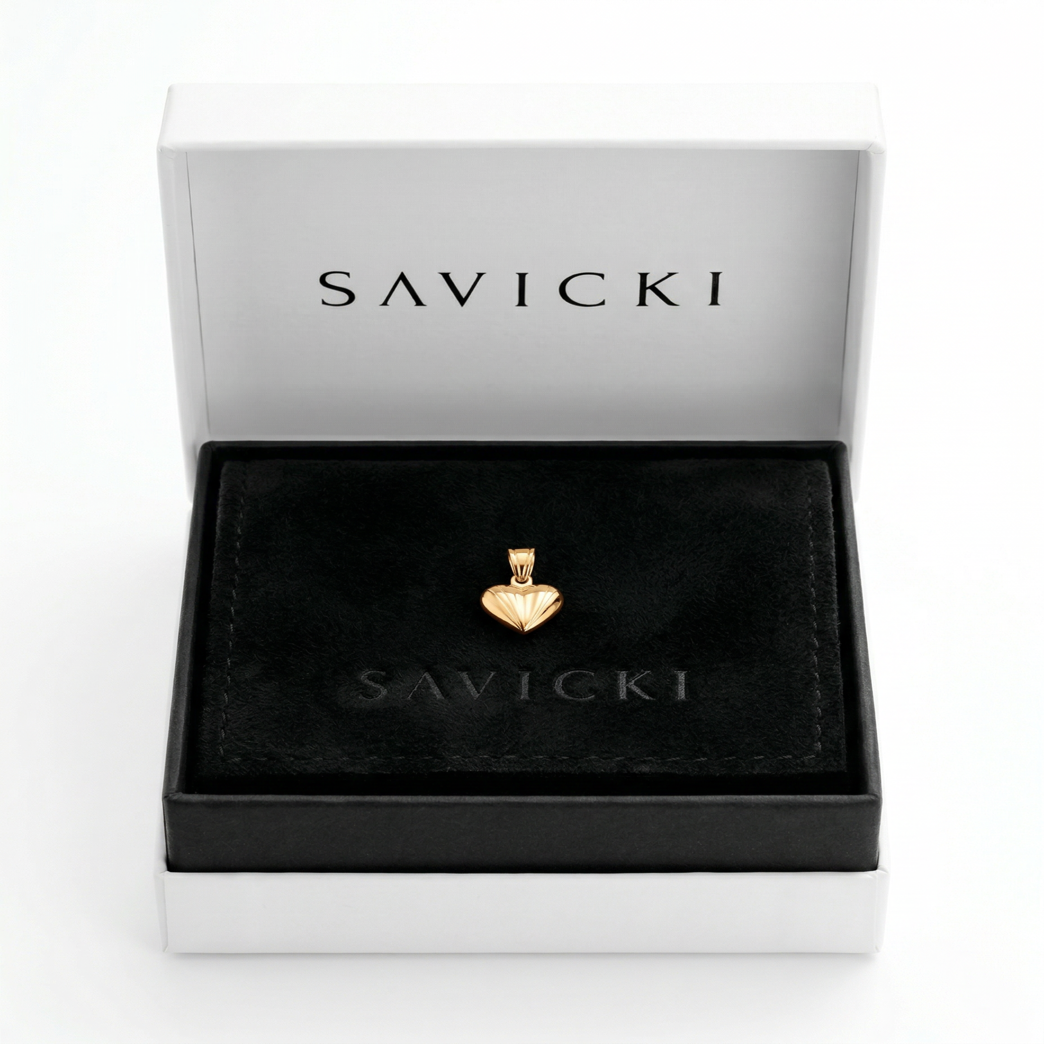 Anhänger SAVICKI Herz: Gold - 6