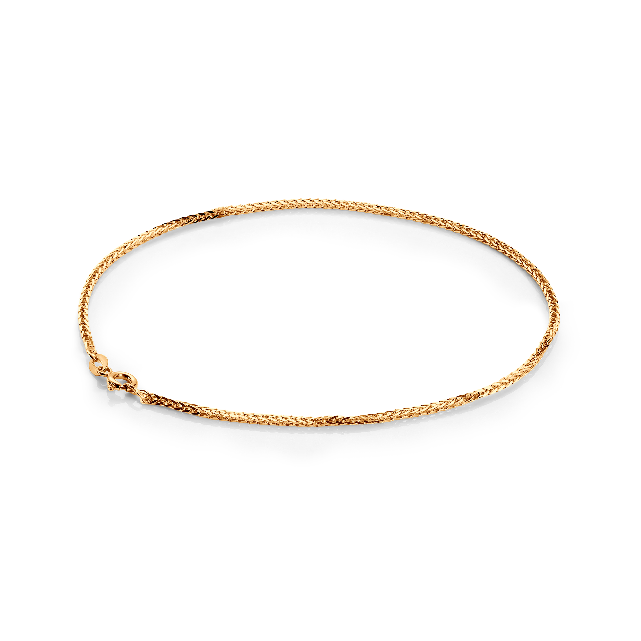 Bransoletka na nogę Savicki lisi ogon złoto 585 25 cm