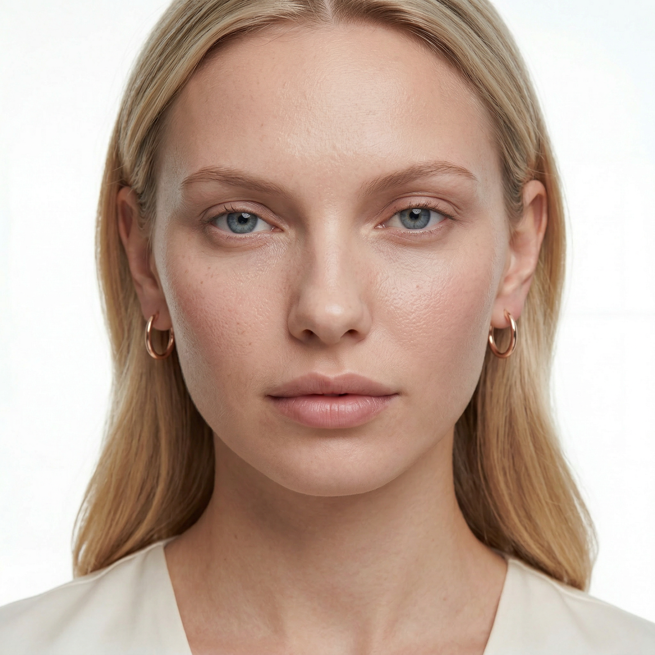 Lekkie Kolczyki koła Savicki: diamentowane złote (585) 2,5cm - 5