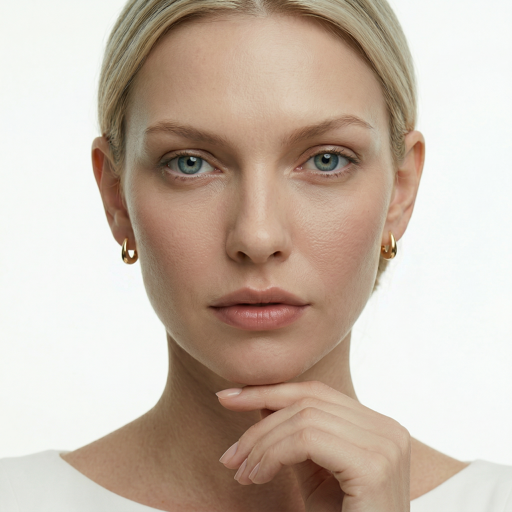 Kolczyki łezki Savicki: złote (585) - 4