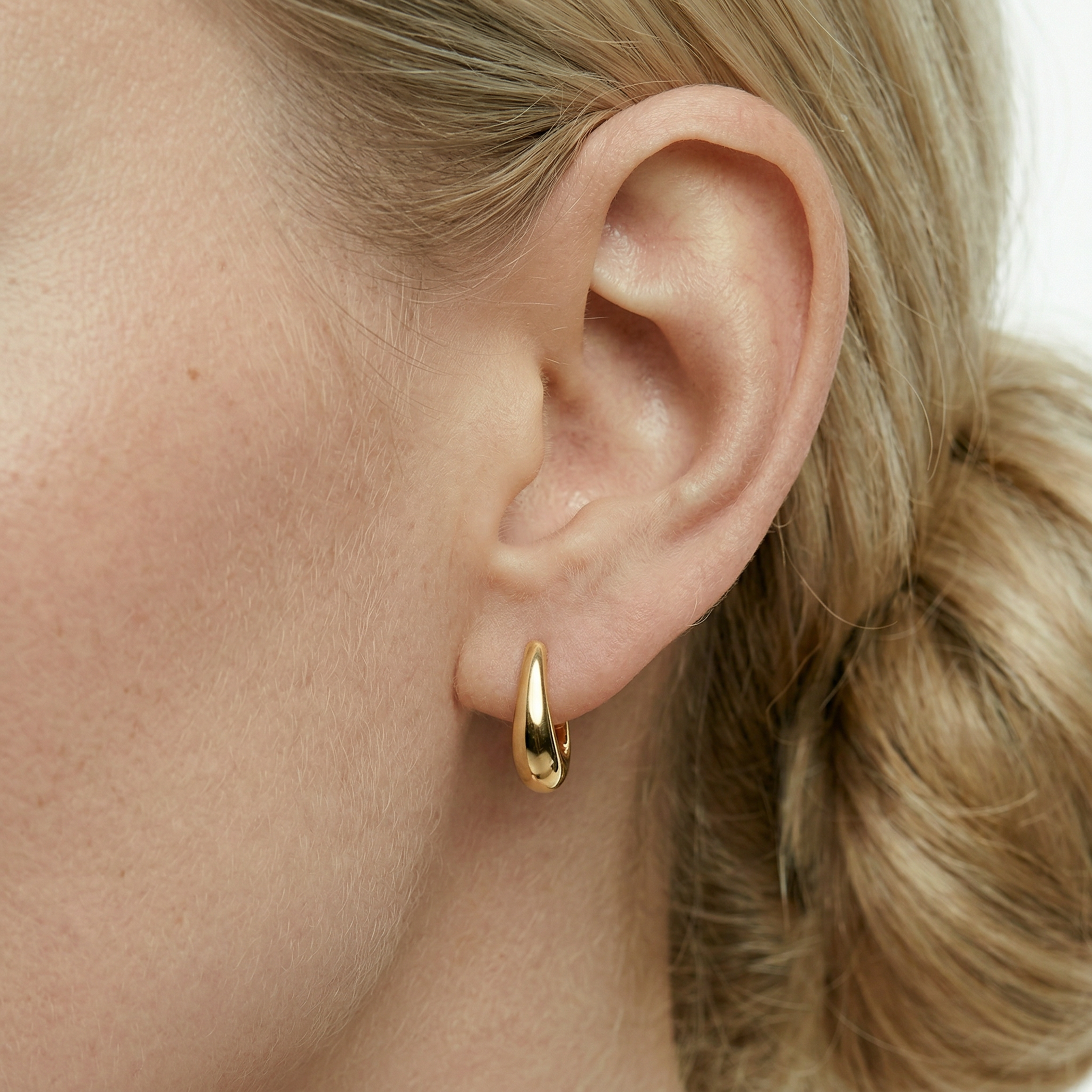 Kolczyki łezki Savicki: złote (585) - 6