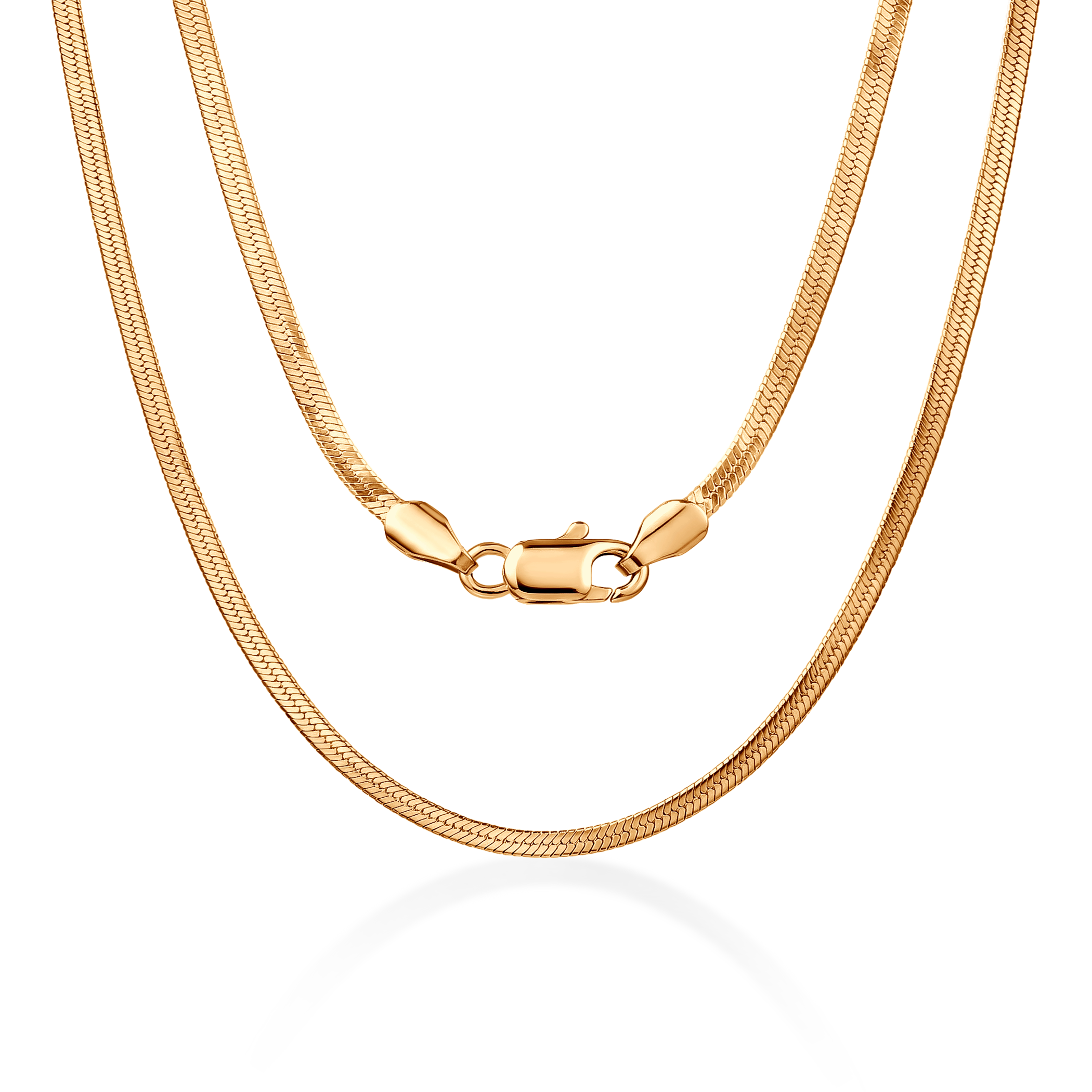 Naszyjnik SAVICKI: złota taśma  - 3