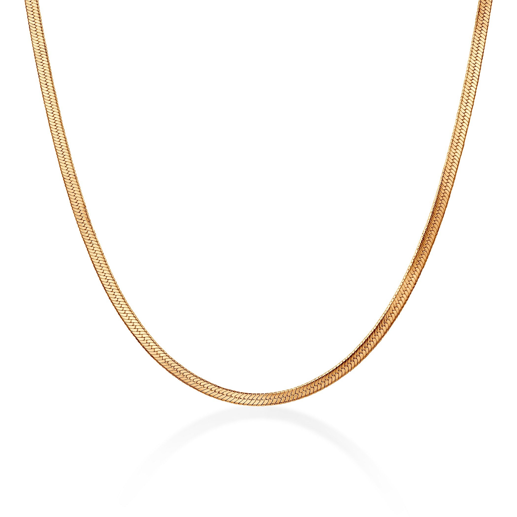 Naszyjnik SAVICKI: złota taśma 