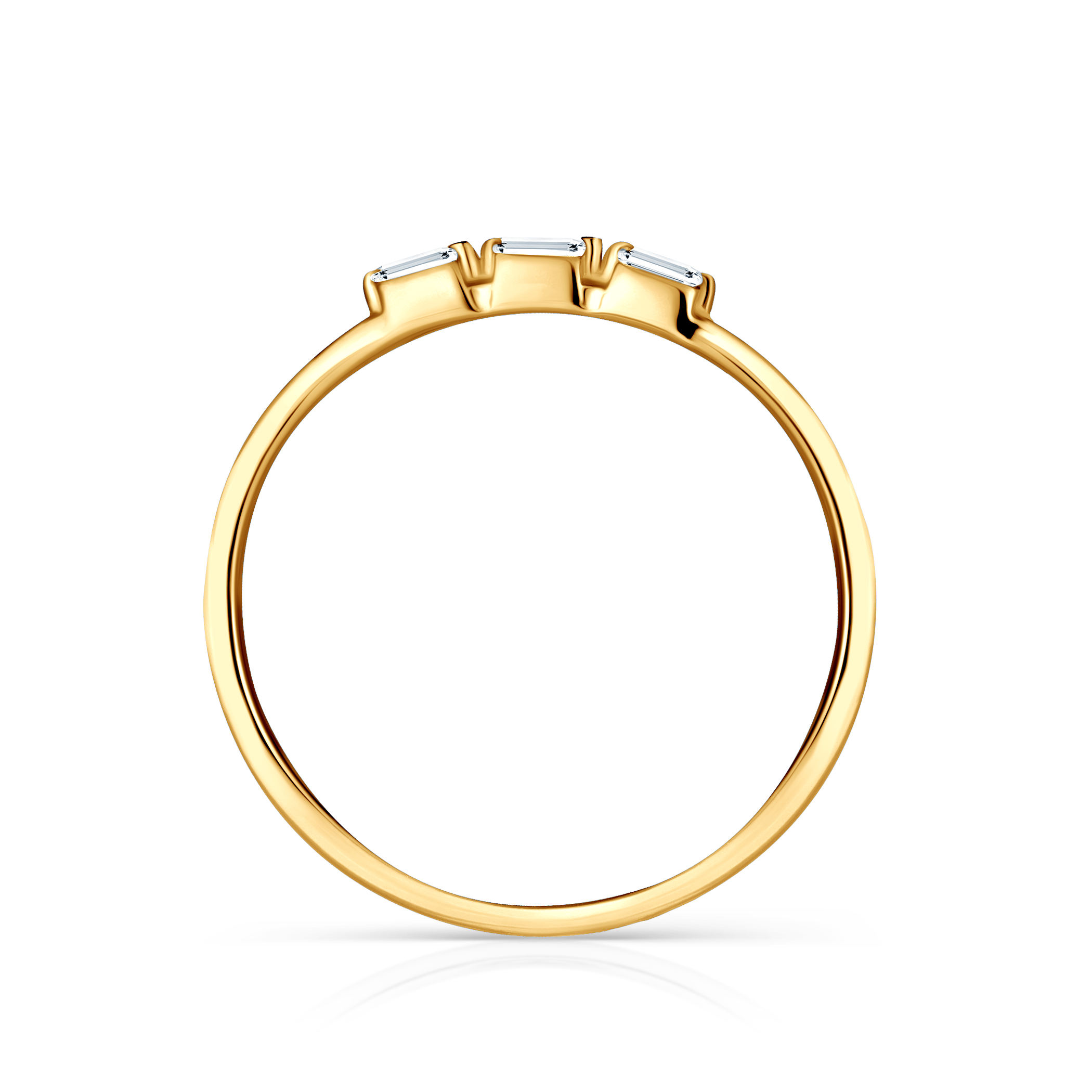 Pierścionek zaręczynowy SAVICKI: złoty, diament