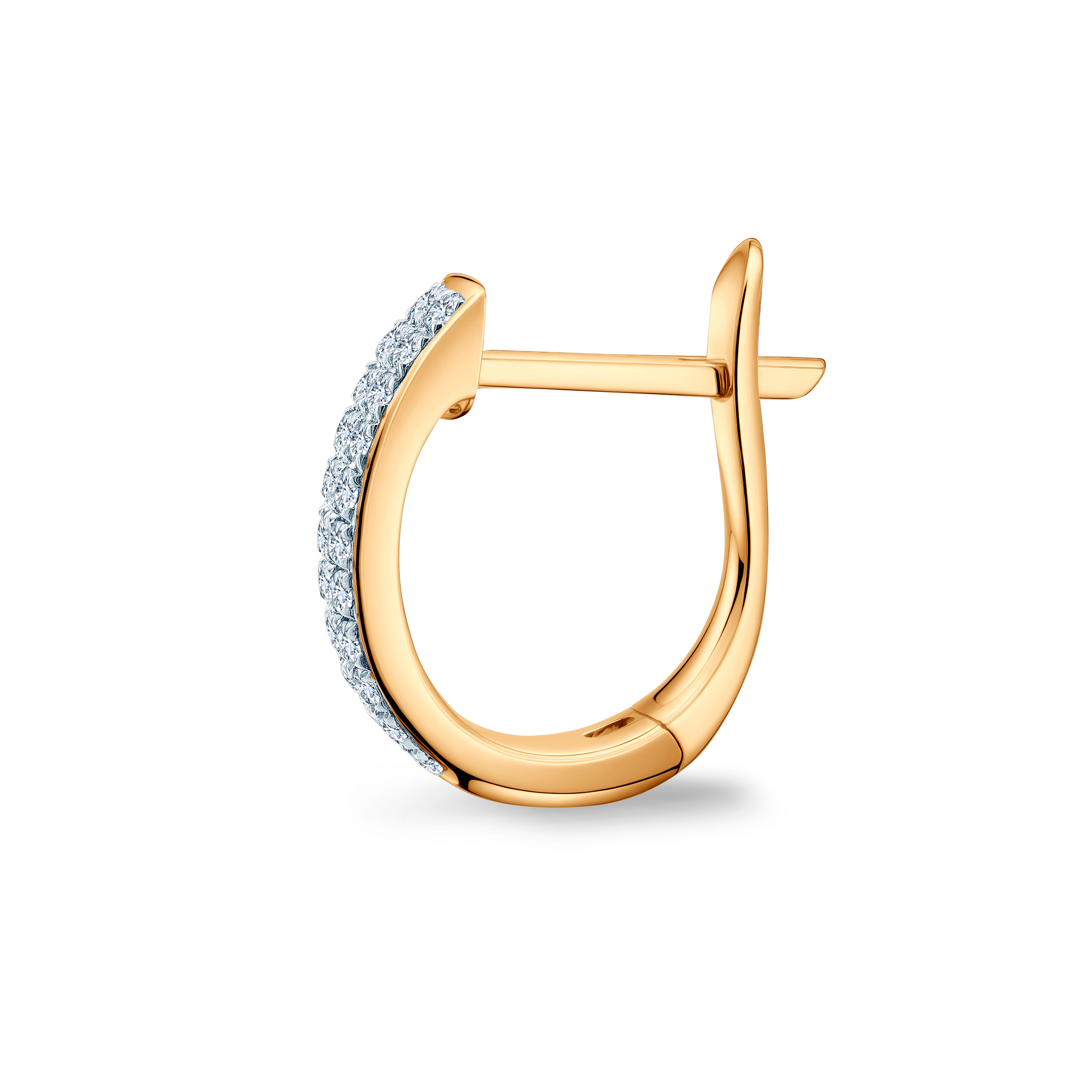 Kolczyki Savicki: złoto, diamenty laboratoryjne - 3