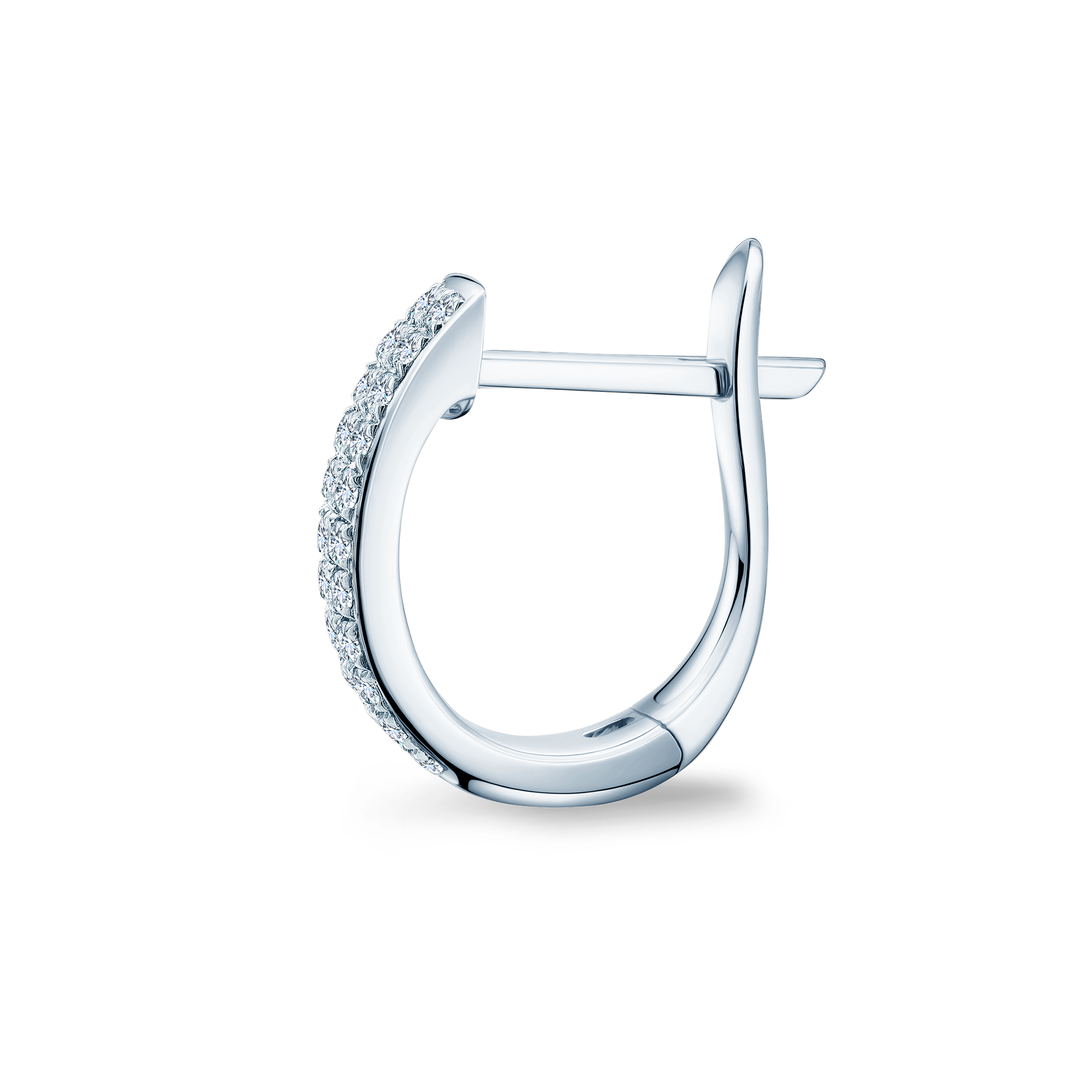 Kolczyki Savicki: białe złoto, diamenty laboratoryjne - 3