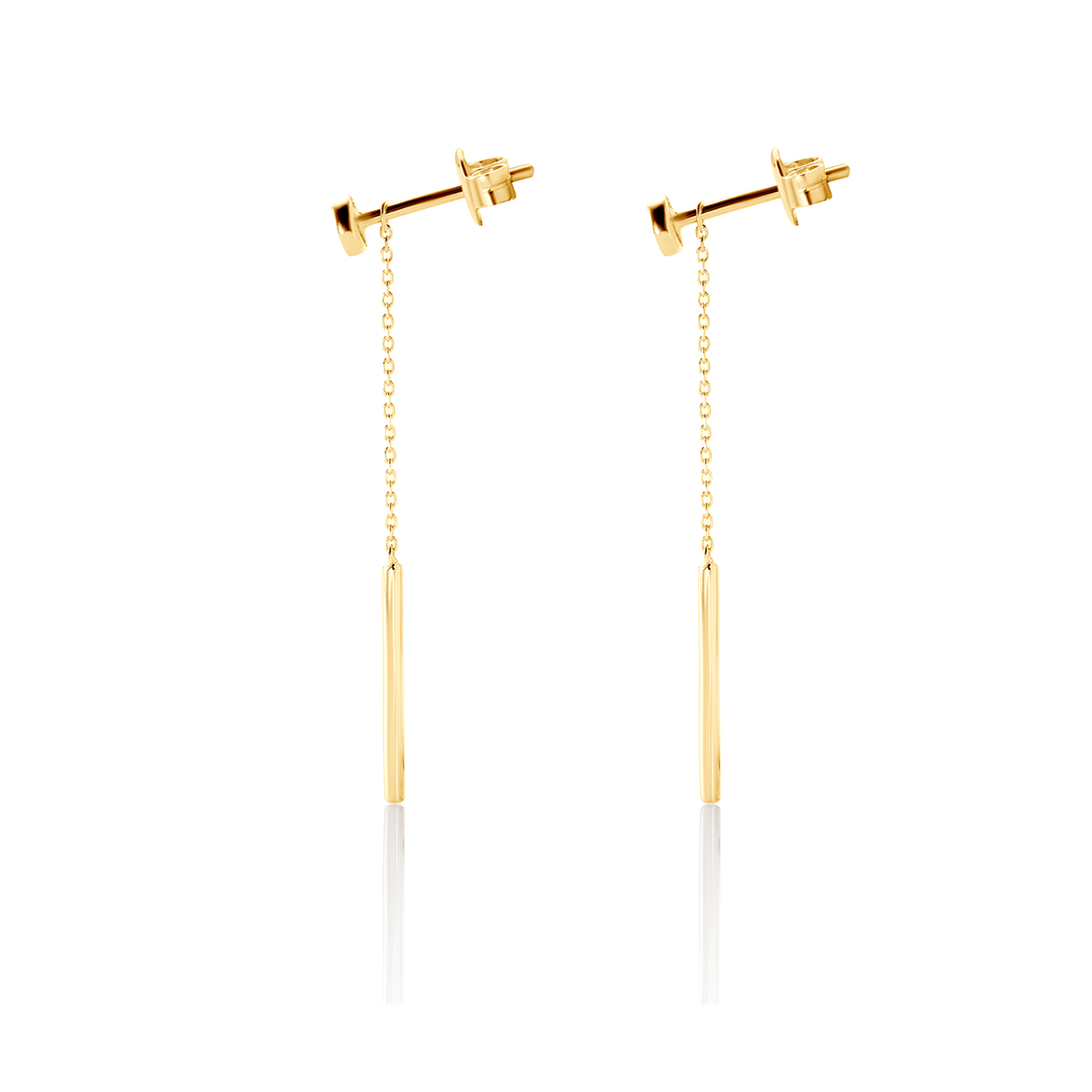 Ohrringe Savicki: Gold, Diamanten - 3