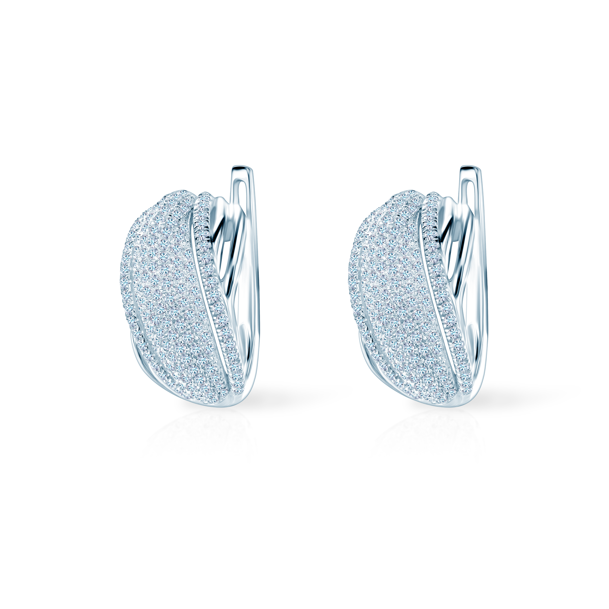 Armband Unendlichkeit mit weißem Diamanten 0,08 ct 18 cm, 585er Gold - 4