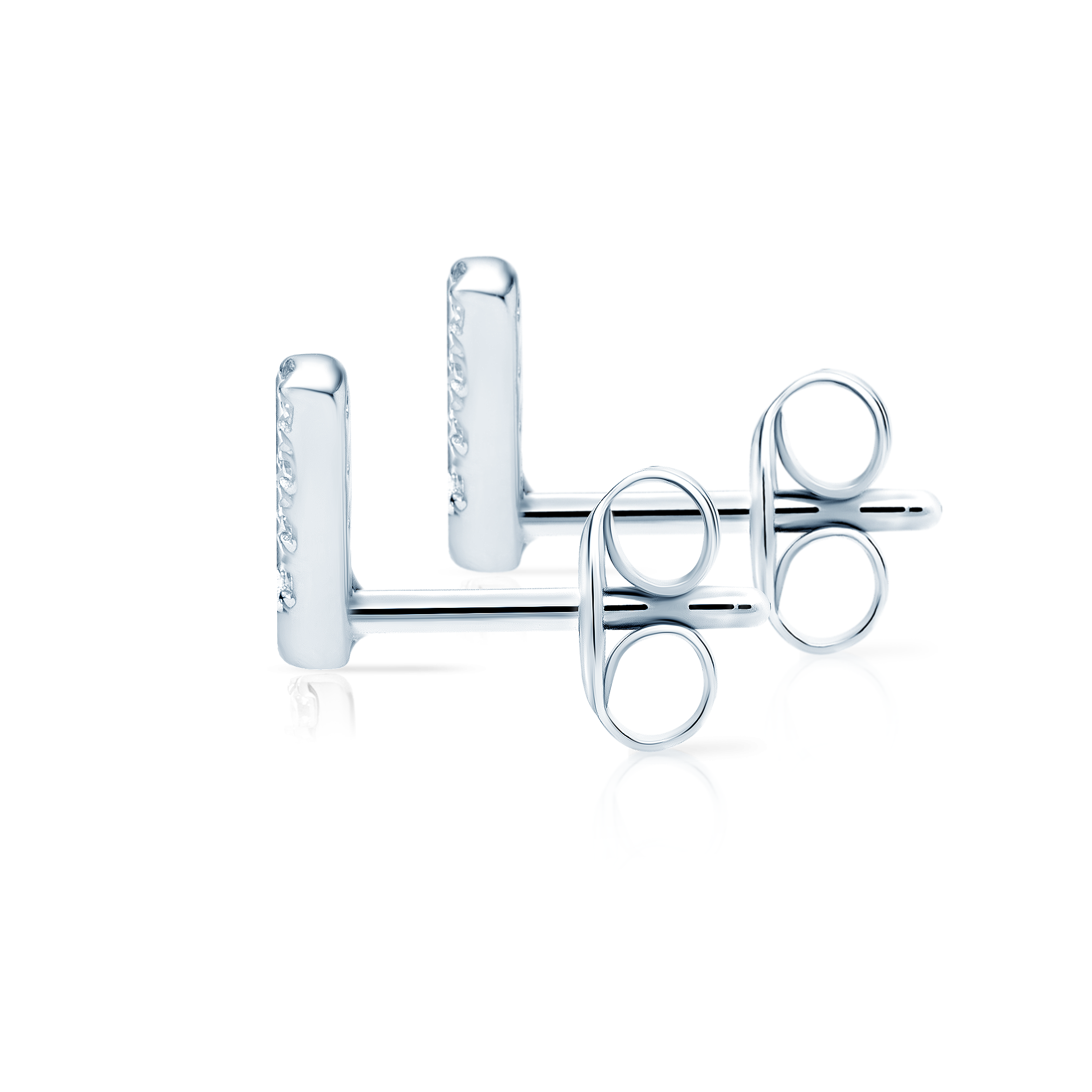 Kolczyki Savicki: białe złoto, diamenty