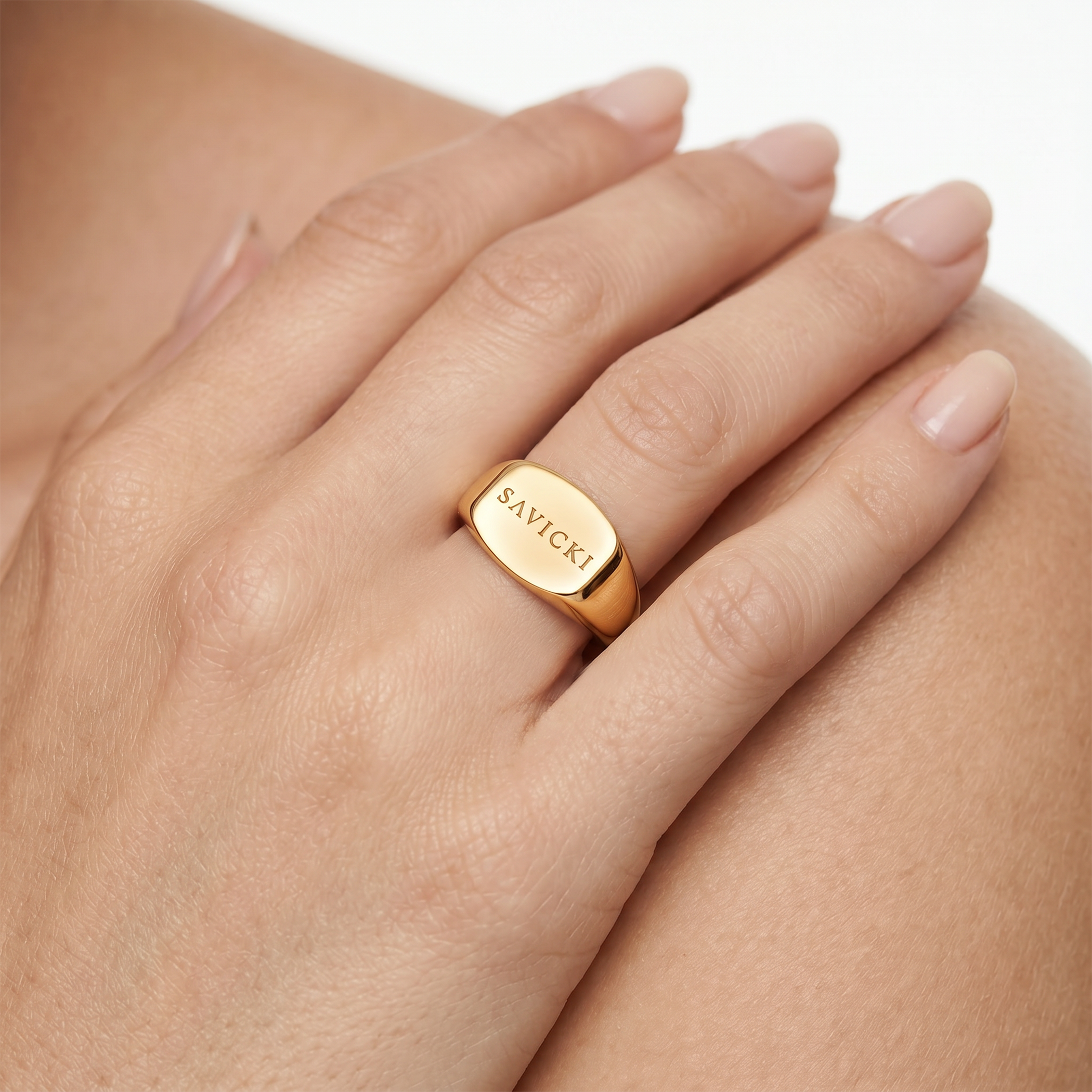 Siegelring Savicki: Gold - 5